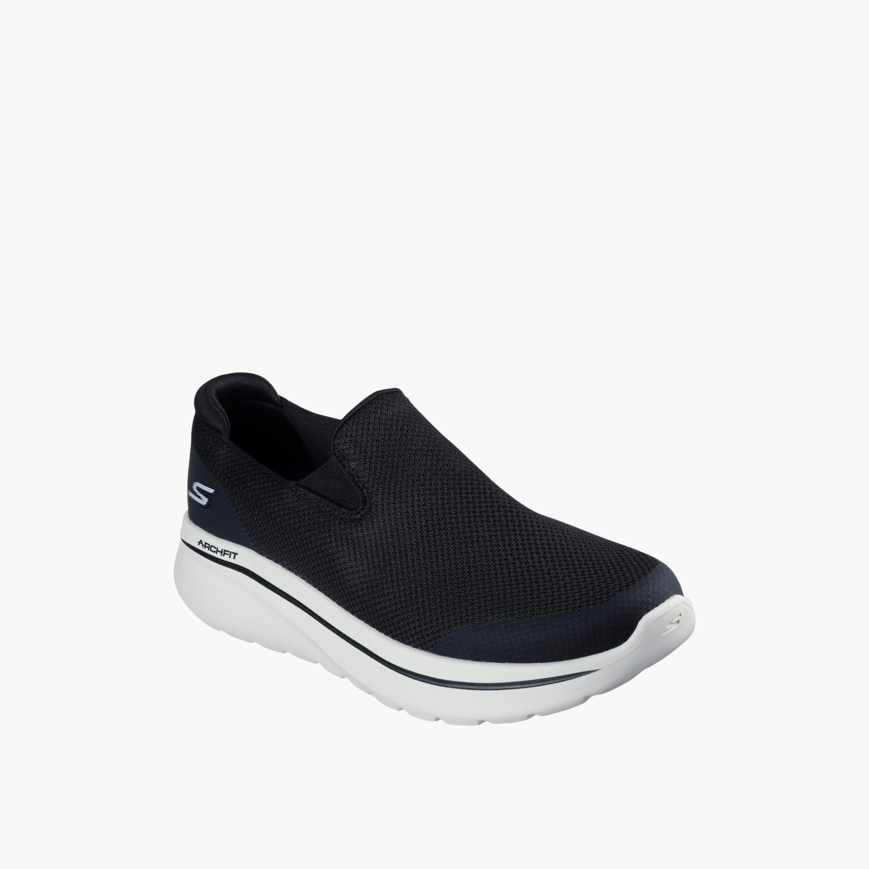 Skechers Men's GO WALK ARCH FIT N JOY Textured Slip-On Sports Shoes-sports-men-shoes-image-1