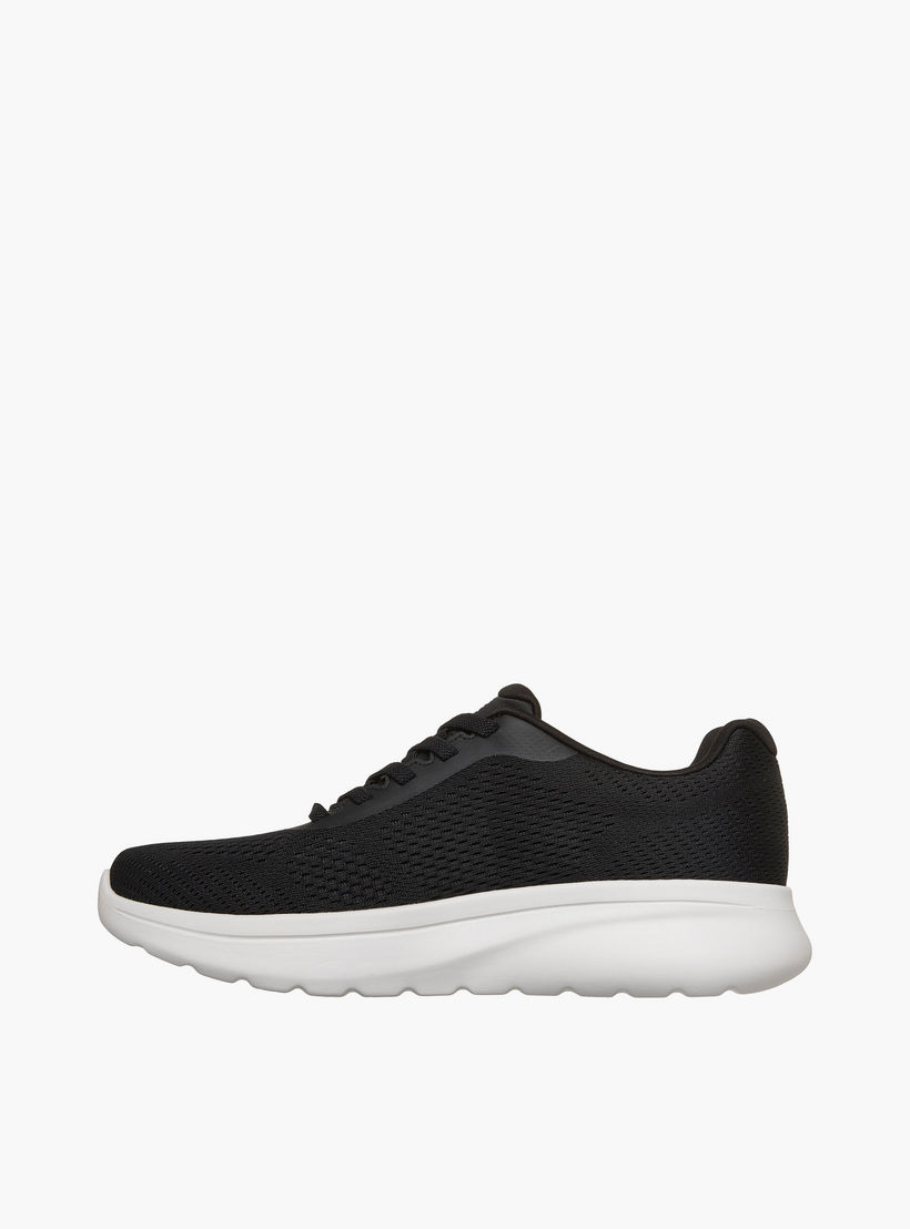 Skechers Men GO WALK ARCH FIT N-JOY Lace-Up Walking Shoes-sports-men-shoes-image-4
