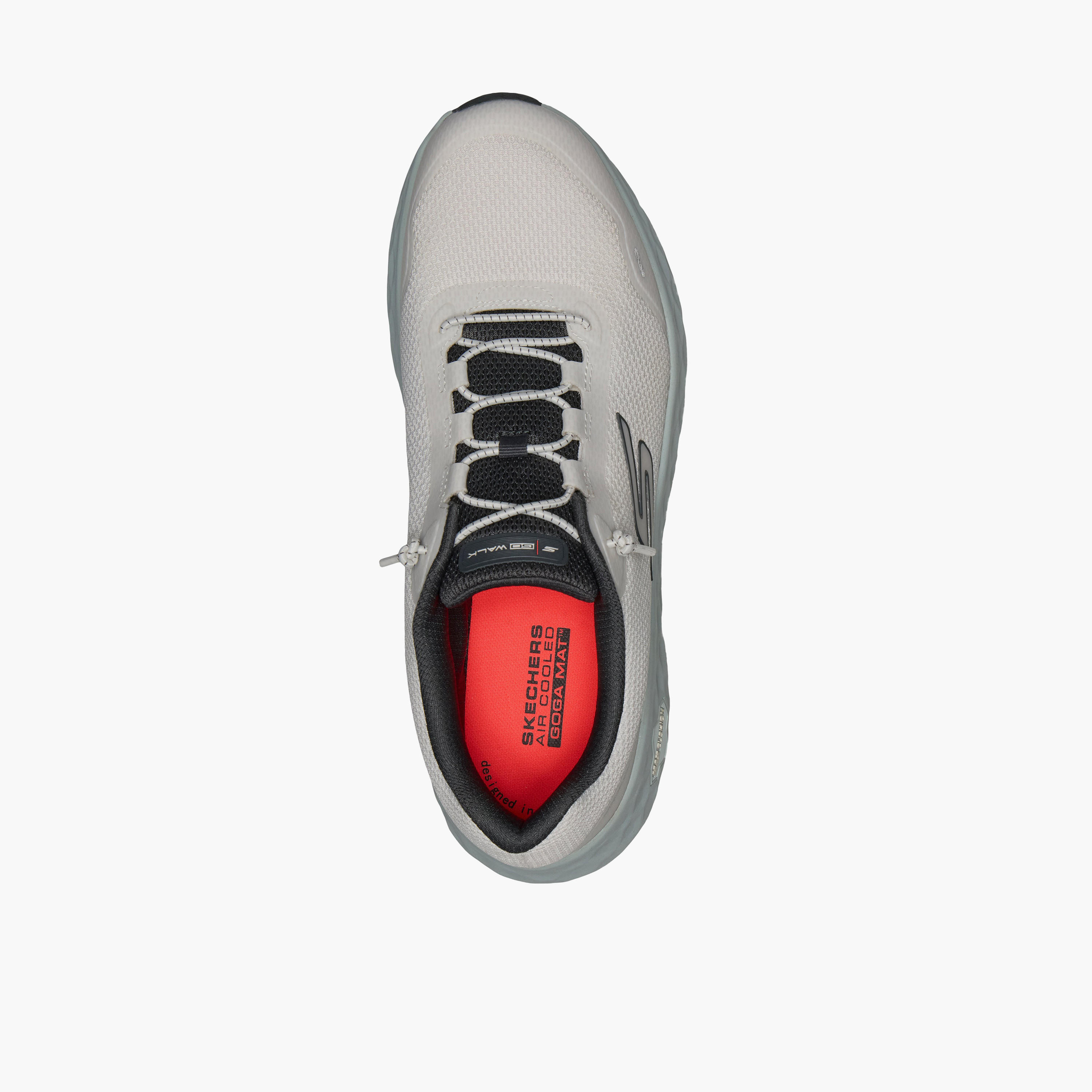 Skechers Men Go Walk Max Cushioning Flex Bungee Lace Slip-On Sports Shoes-sports-men-shoes-image-2