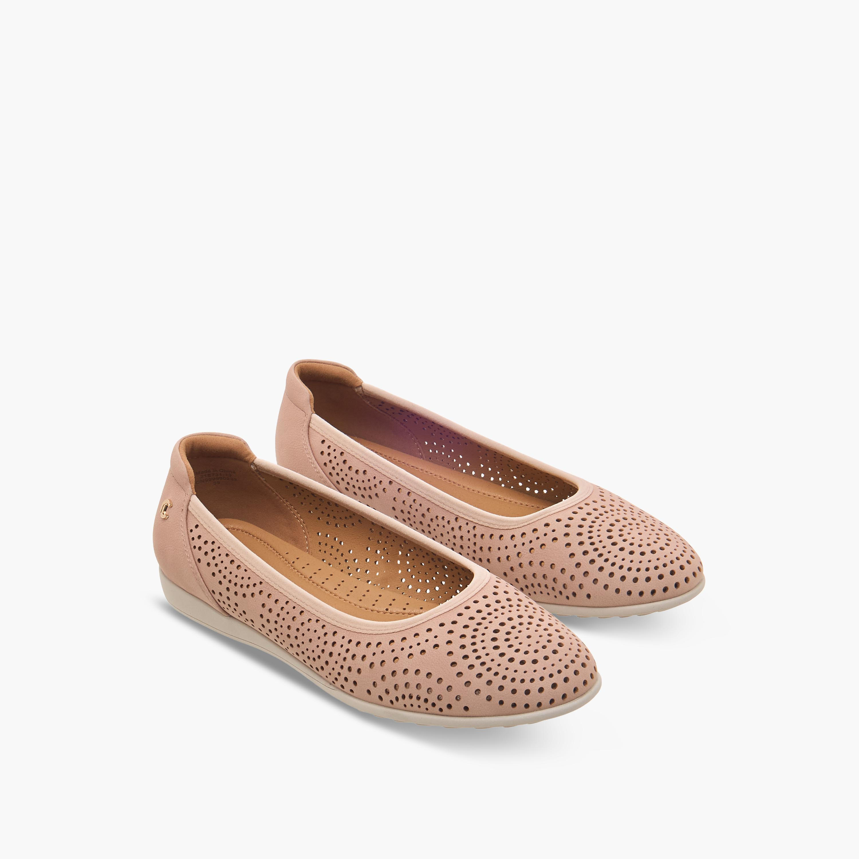 Le Confort Women Perforated Ballerina Shoes-women-shoes-ballerinas-image-1