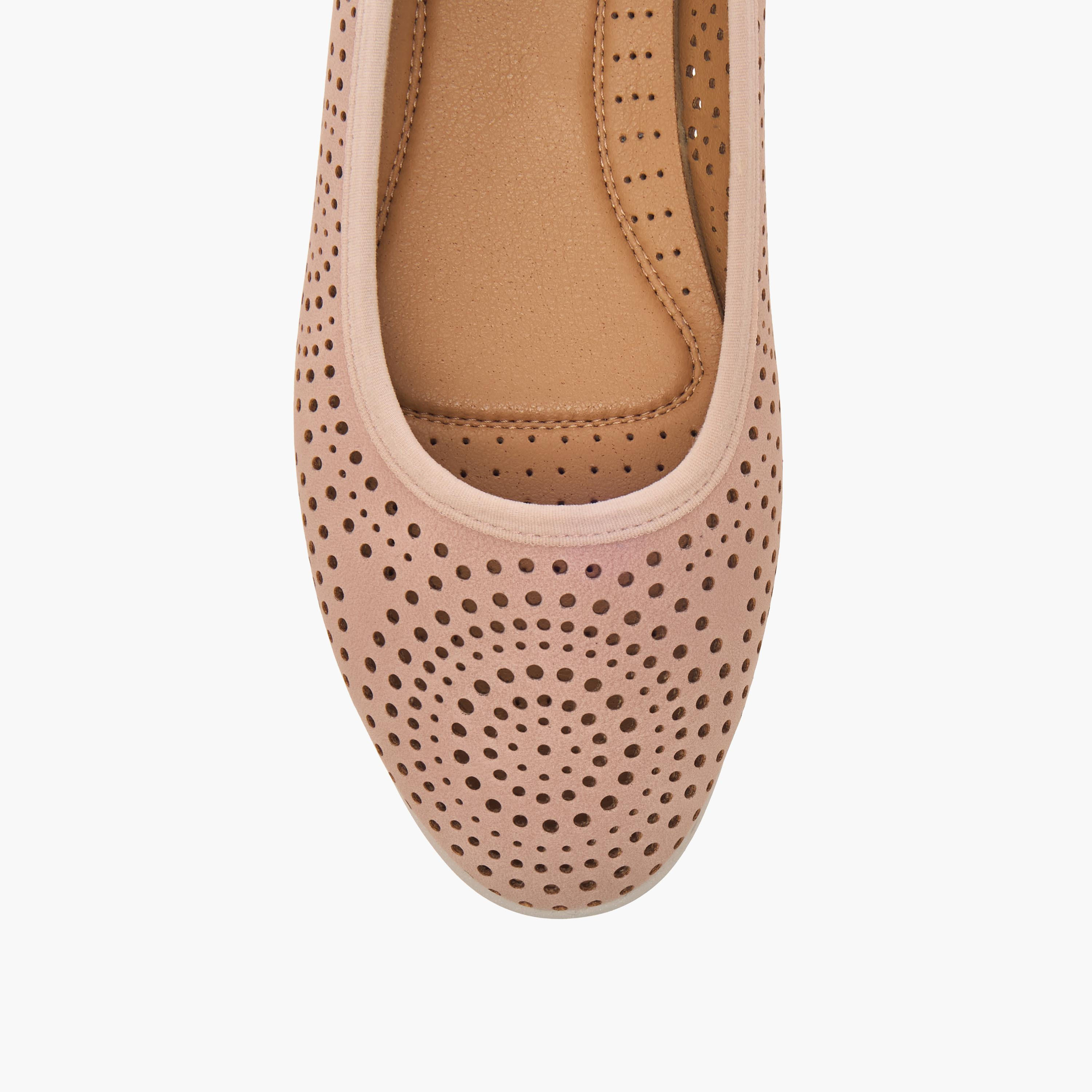 Le Confort Women Perforated Ballerina Shoes-women-shoes-ballerinas-image-4