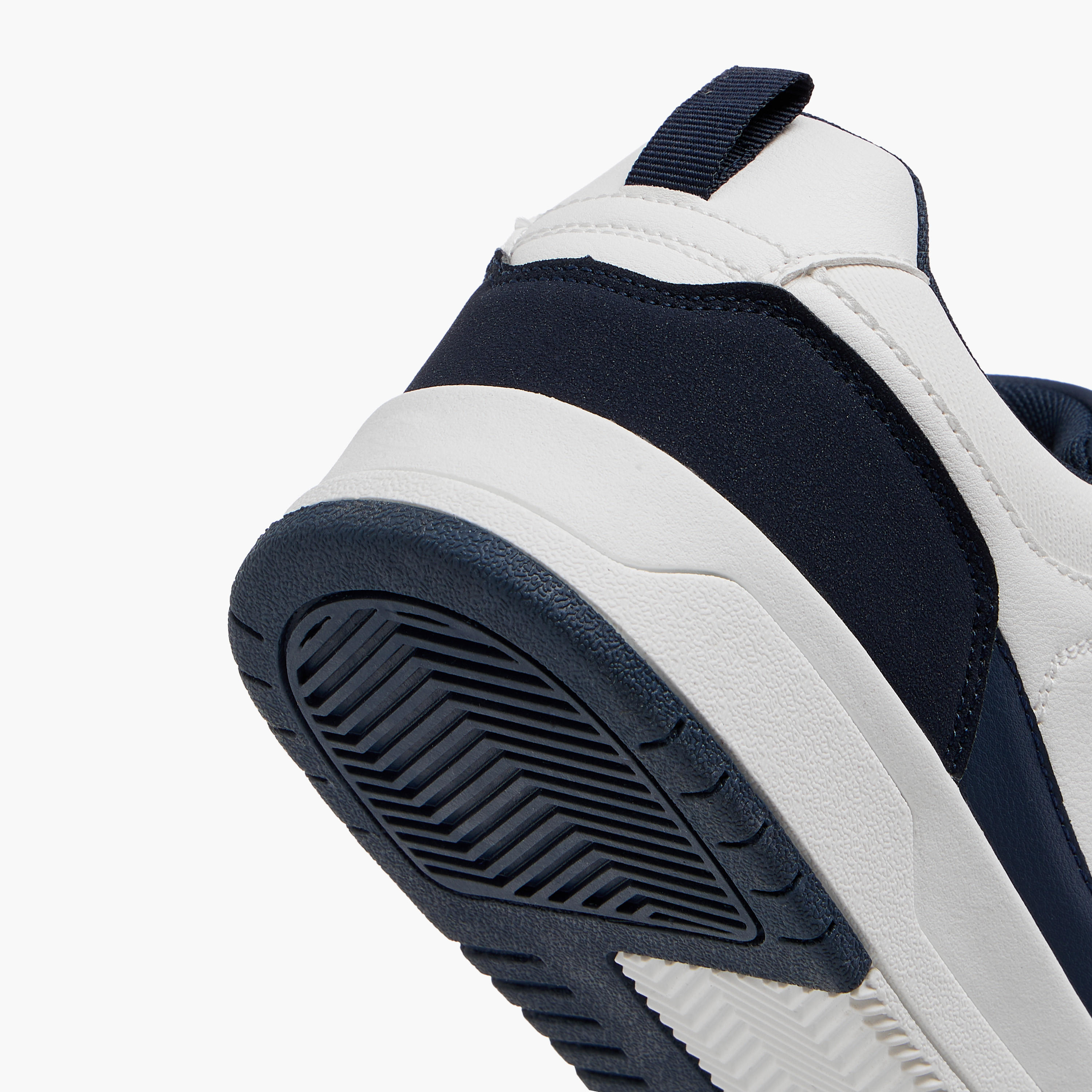 Lee Cooper Men's Panelled Sneakers with Lace-Up Closure-men-shoes-sneakers-image-5