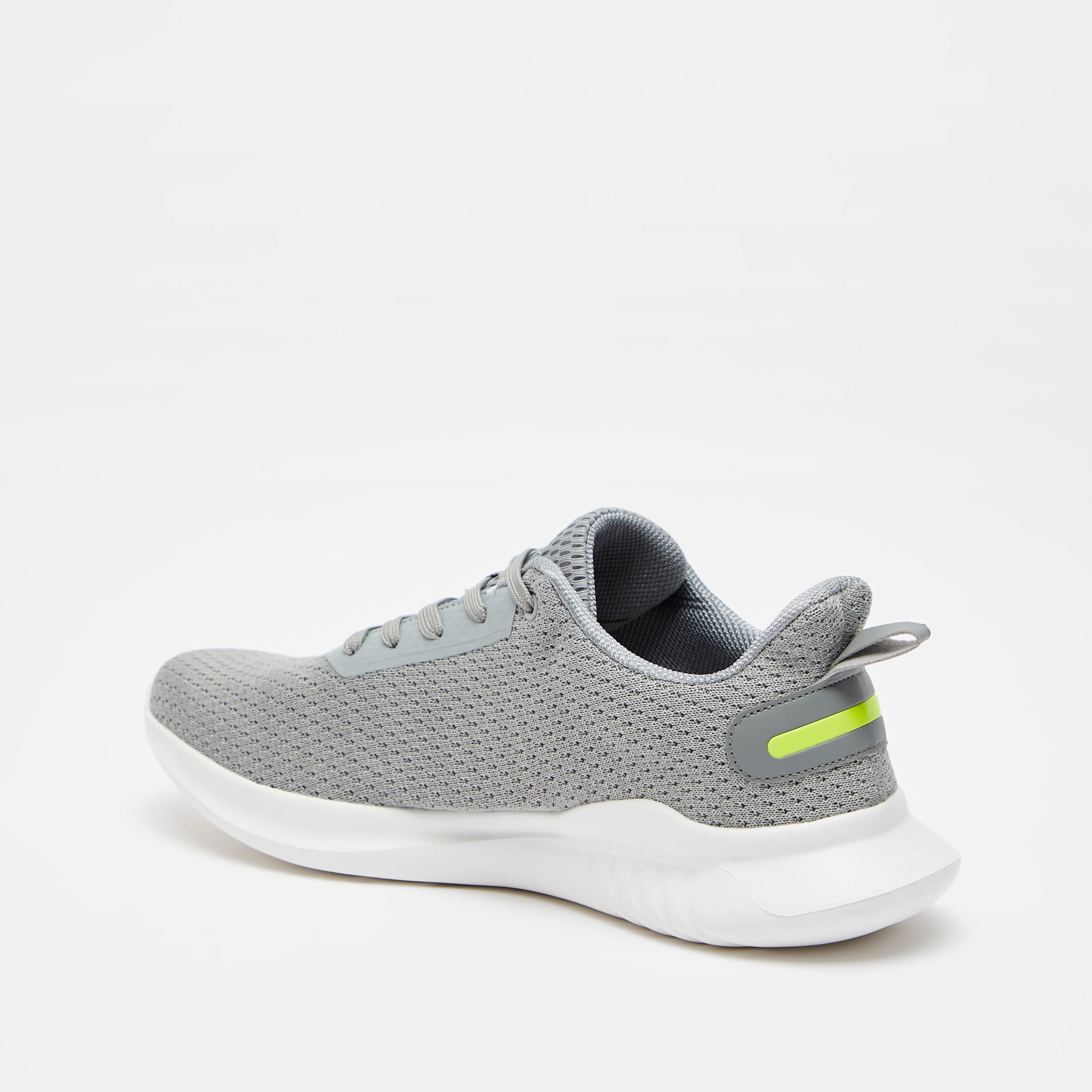 Kappa Men's Textured Lace-Up Lightweight Walking Shoes-sports-men-shoes-image-3