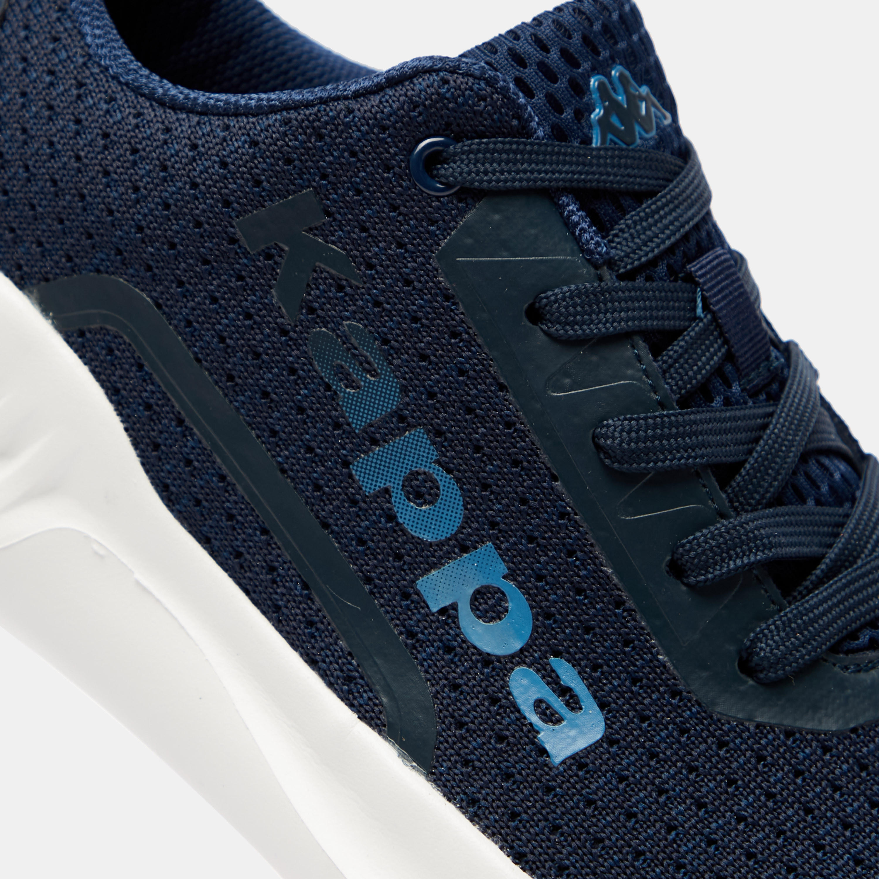 Kappa Men's Textured Lace-Up Lightweight Walking Shoes-sports-men-shoes-image-4