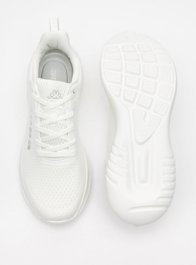 Kappa Men's Textured Lace-Up Lightweight Walking Shoes-sports-men-shoes-image-5