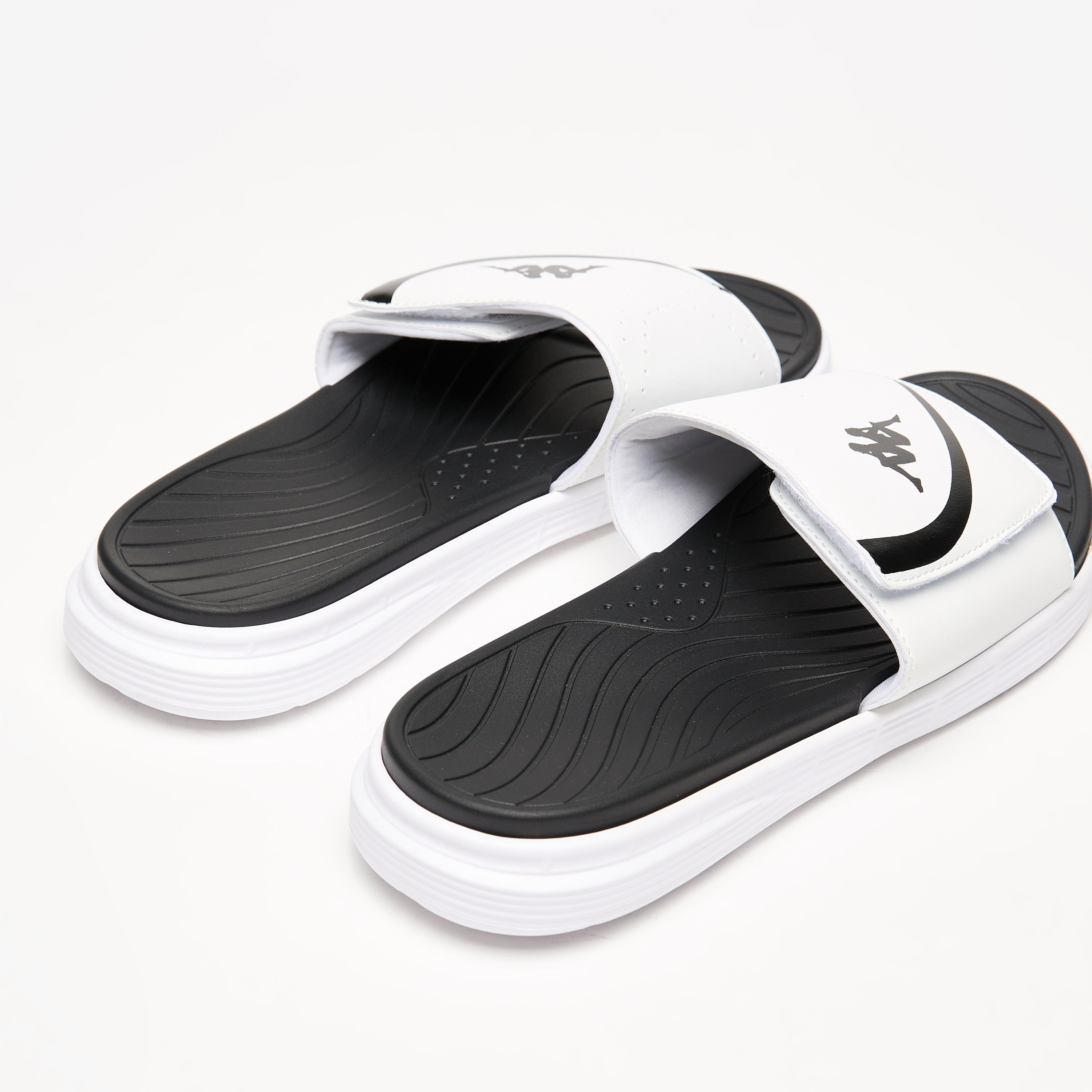 Kappa Men's Logo Print Slip-On Slide Sandals-men-shoes-flipflopsandslides-image-16