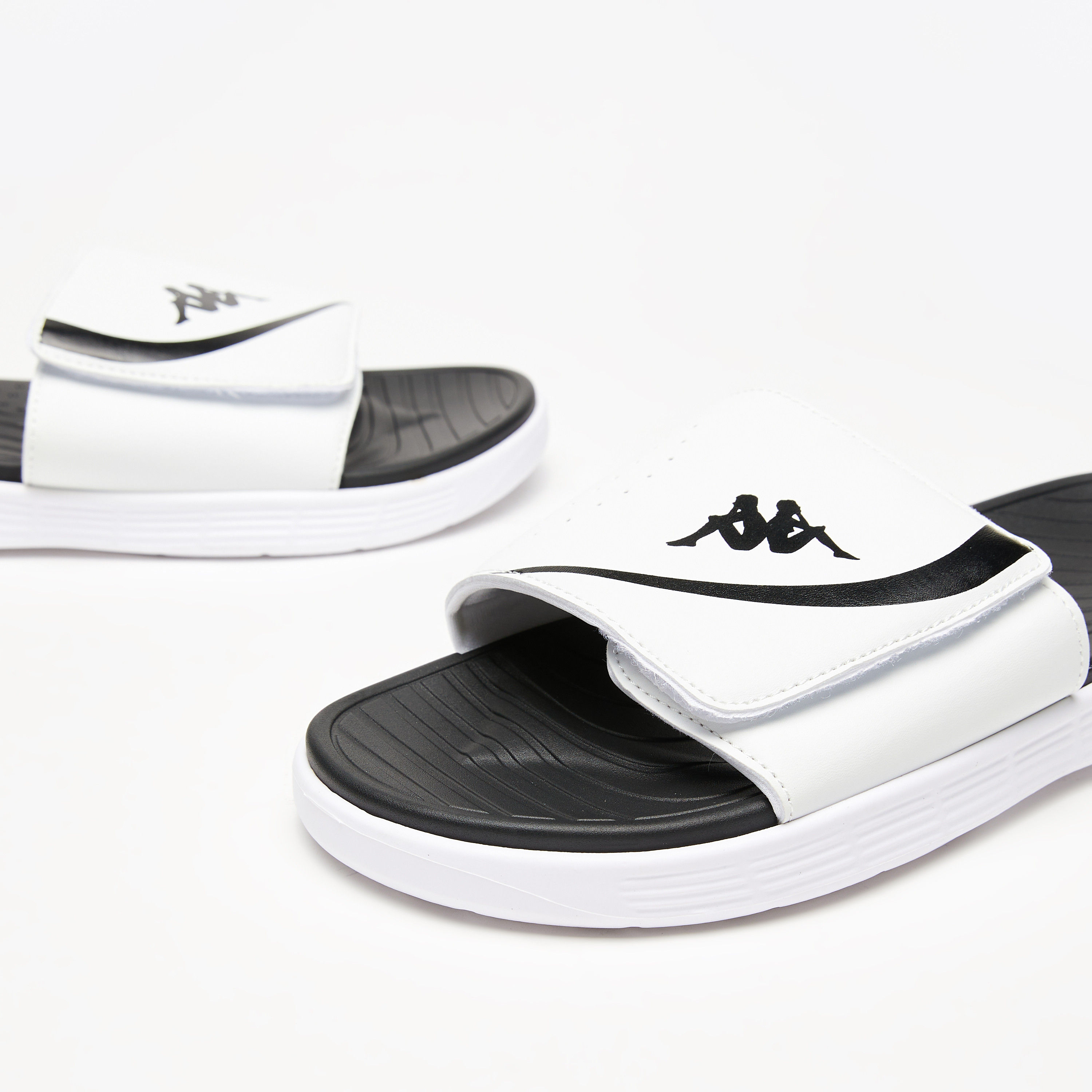 Kappa Men's Logo Print Slip-On Slide Sandals-men-shoes-flipflopsandslides-image-18