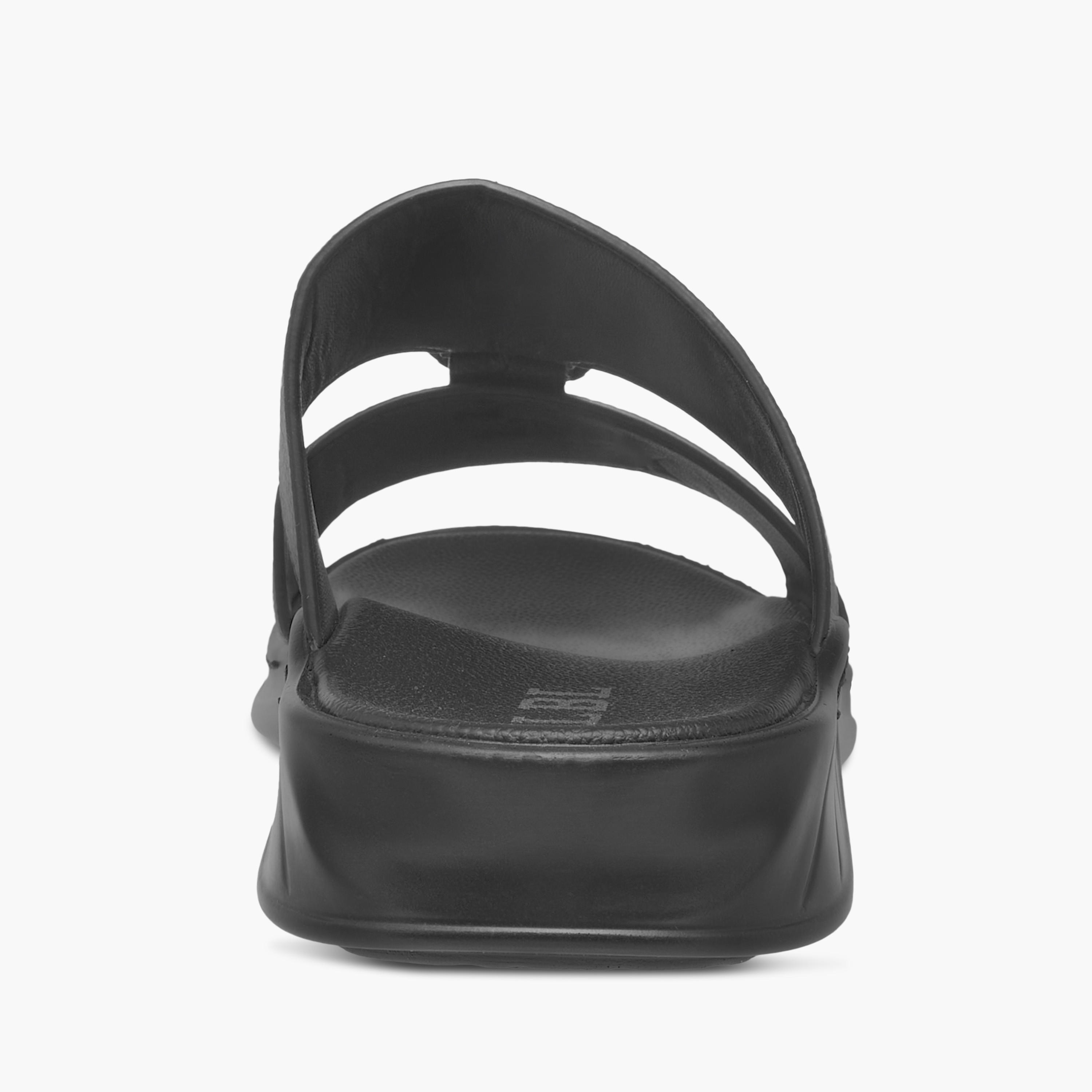 LBL by Shoexpress Textured Slip-On Comfort Arabic Sandals with Buckle Accent-men-shoes-sandals-image-4