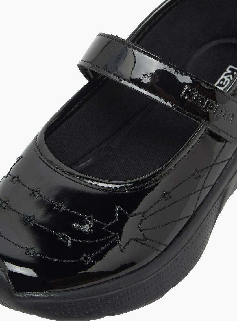 Kappa Girls Hook & Loop Mary Jane School Shoes-girls-shoes-maryjanes-image-7