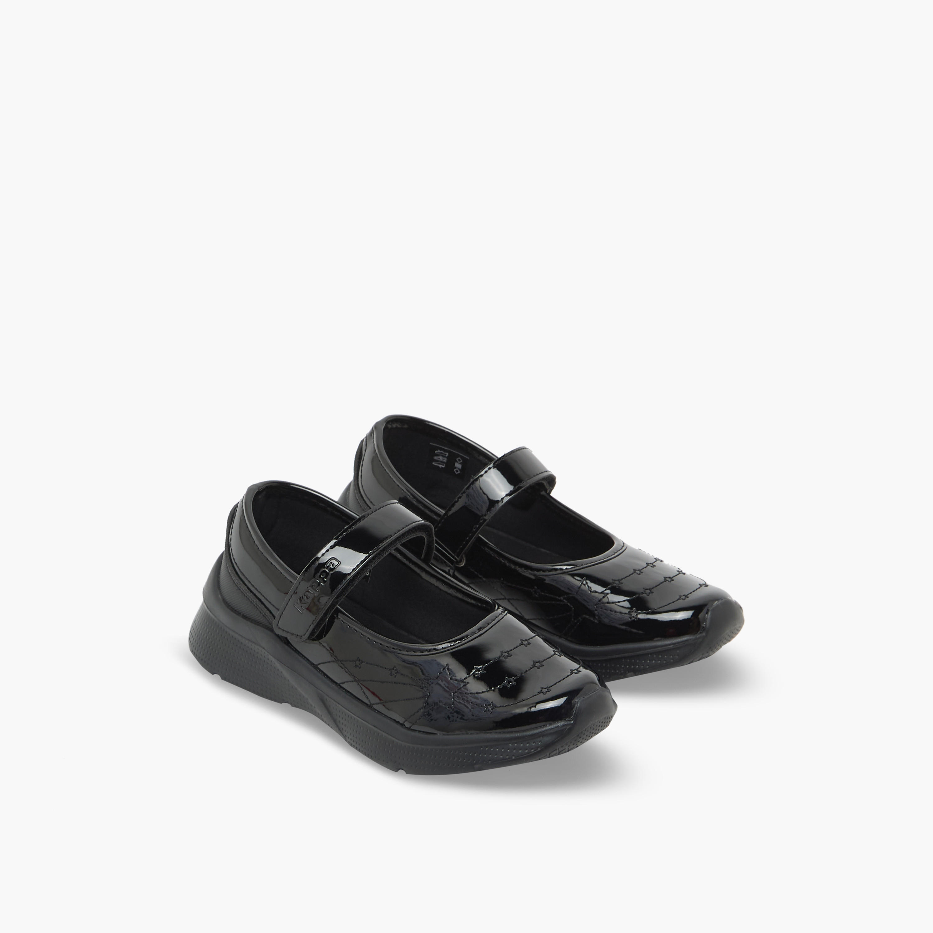 حذاء مدرسي ماري جين بشريط إغلاق لاصق للبنات من كابا-girls-shoes-maryjanes-image-1