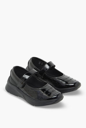 حذاء مدرسي ماري جين بشريط إغلاق لاصق للبنات من كابا-girls-shoes-maryjanes-image-1