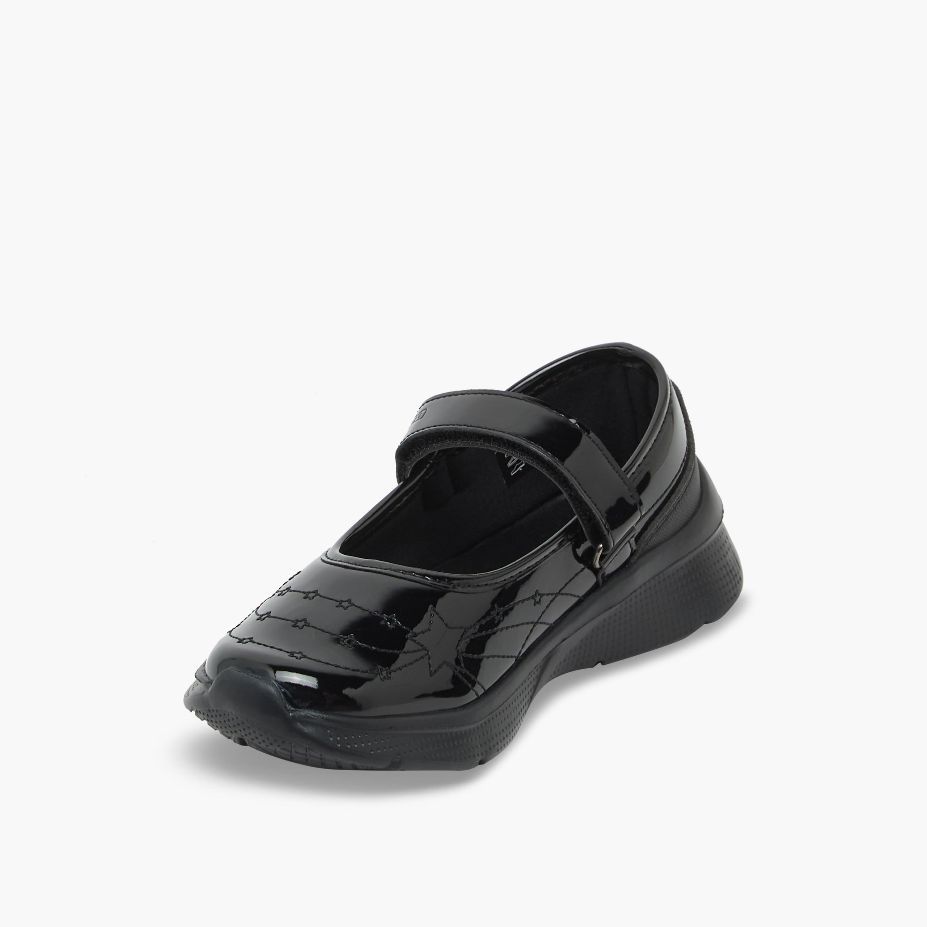 حذاء مدرسي ماري جين بشريط إغلاق لاصق للبنات من كابا-girls-shoes-maryjanes-image-4