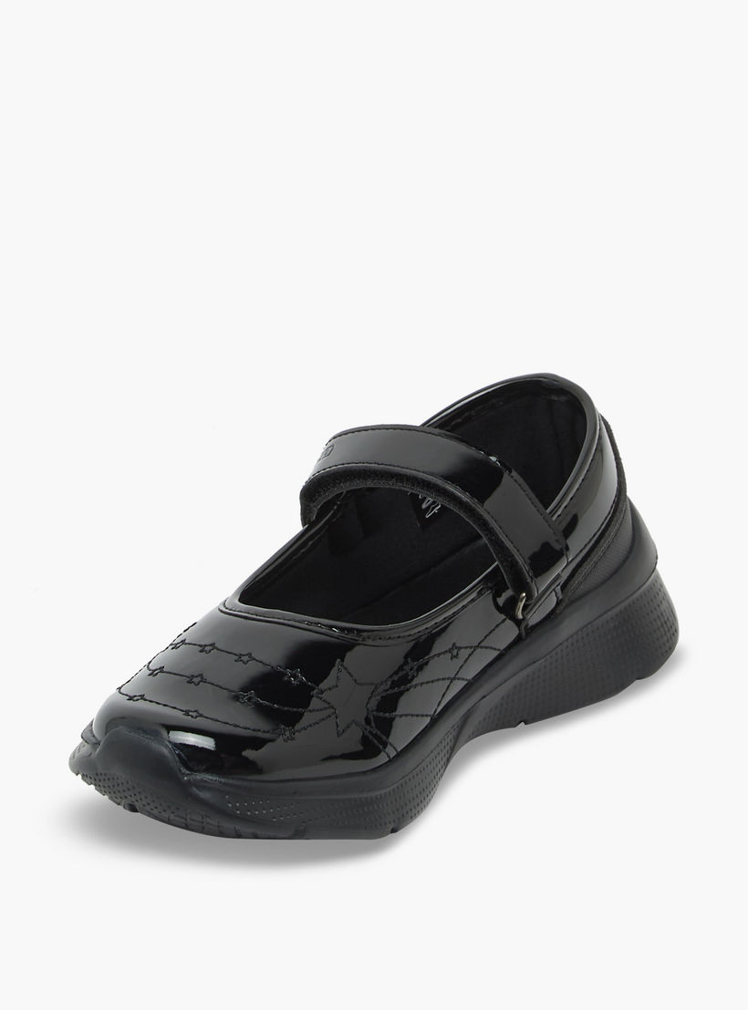 حذاء مدرسي ماري جين بشريط إغلاق لاصق للبنات من كابا-girls-shoes-maryjanes-image-4