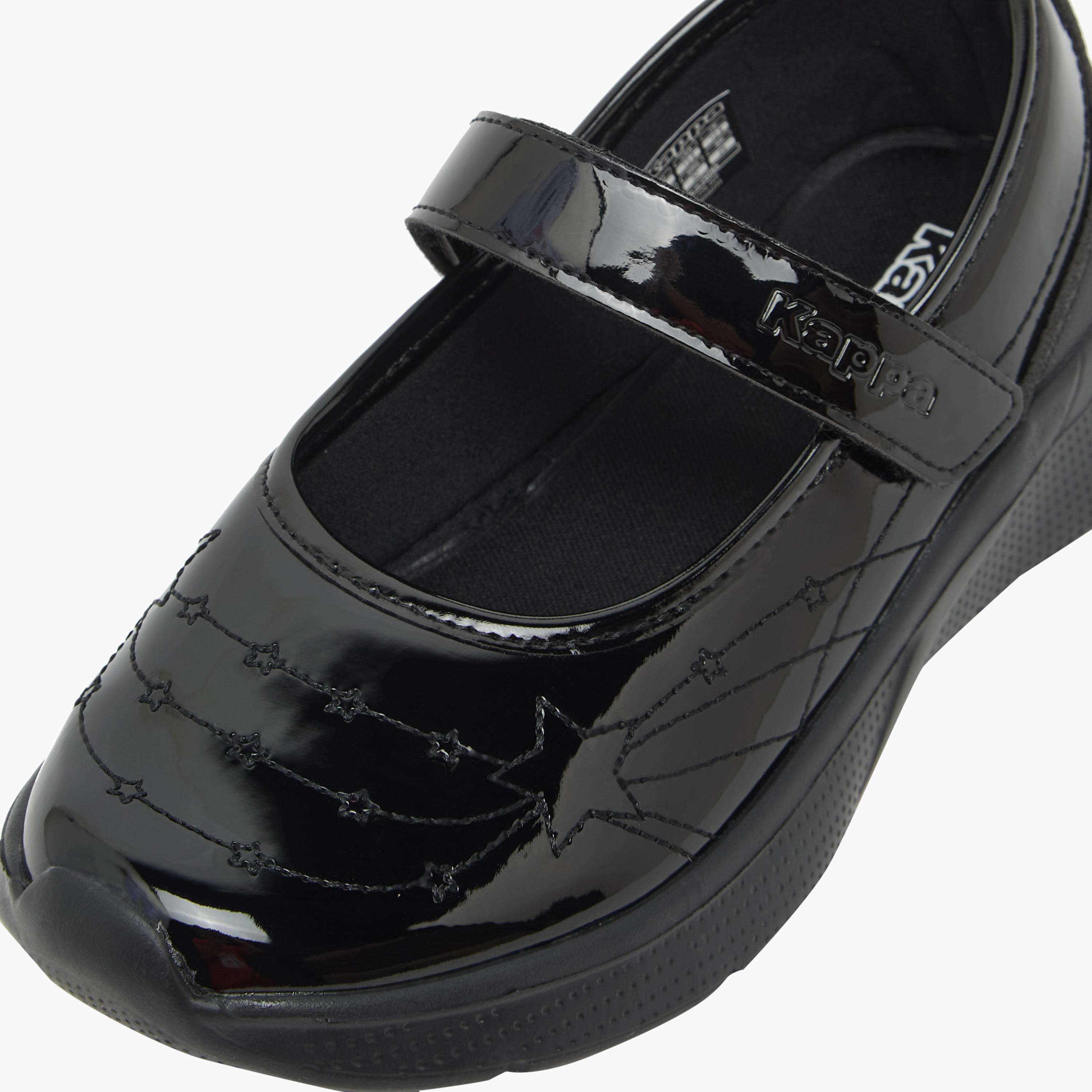 حذاء مدرسي ماري جين بشريط إغلاق لاصق للبنات من كابا-girls-shoes-maryjanes-image-7
