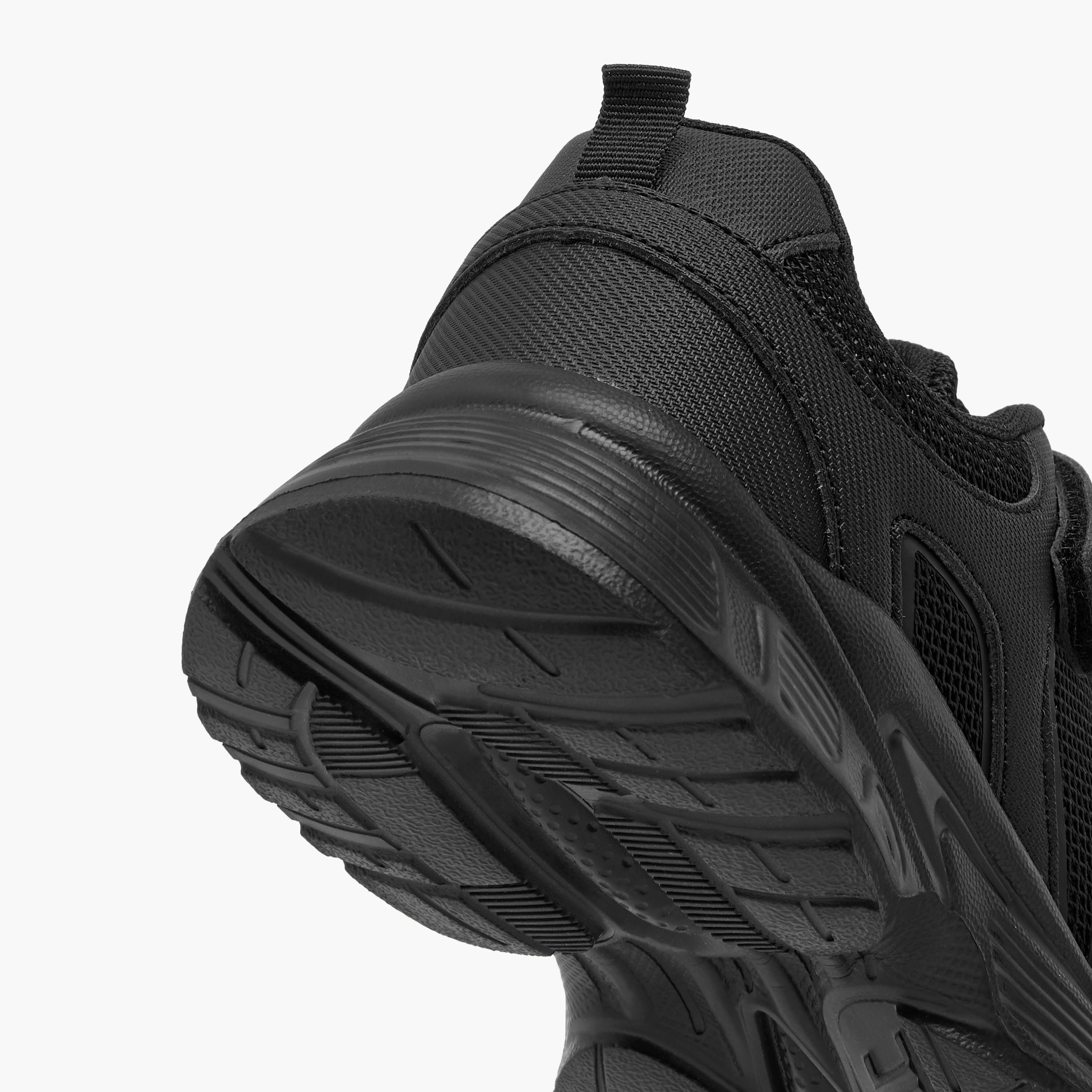 Dash Panelled School Shoes with Hook and Loop Closure-girls-shoes-schoolshoes-image-5