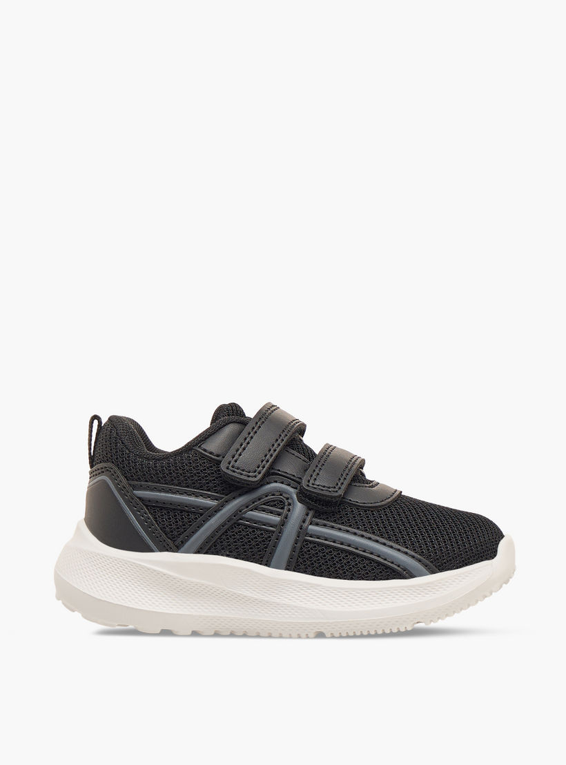 Barefeet Boys Textured Hook & Loop Sneakers-boys-shoes-sneakers-image-3