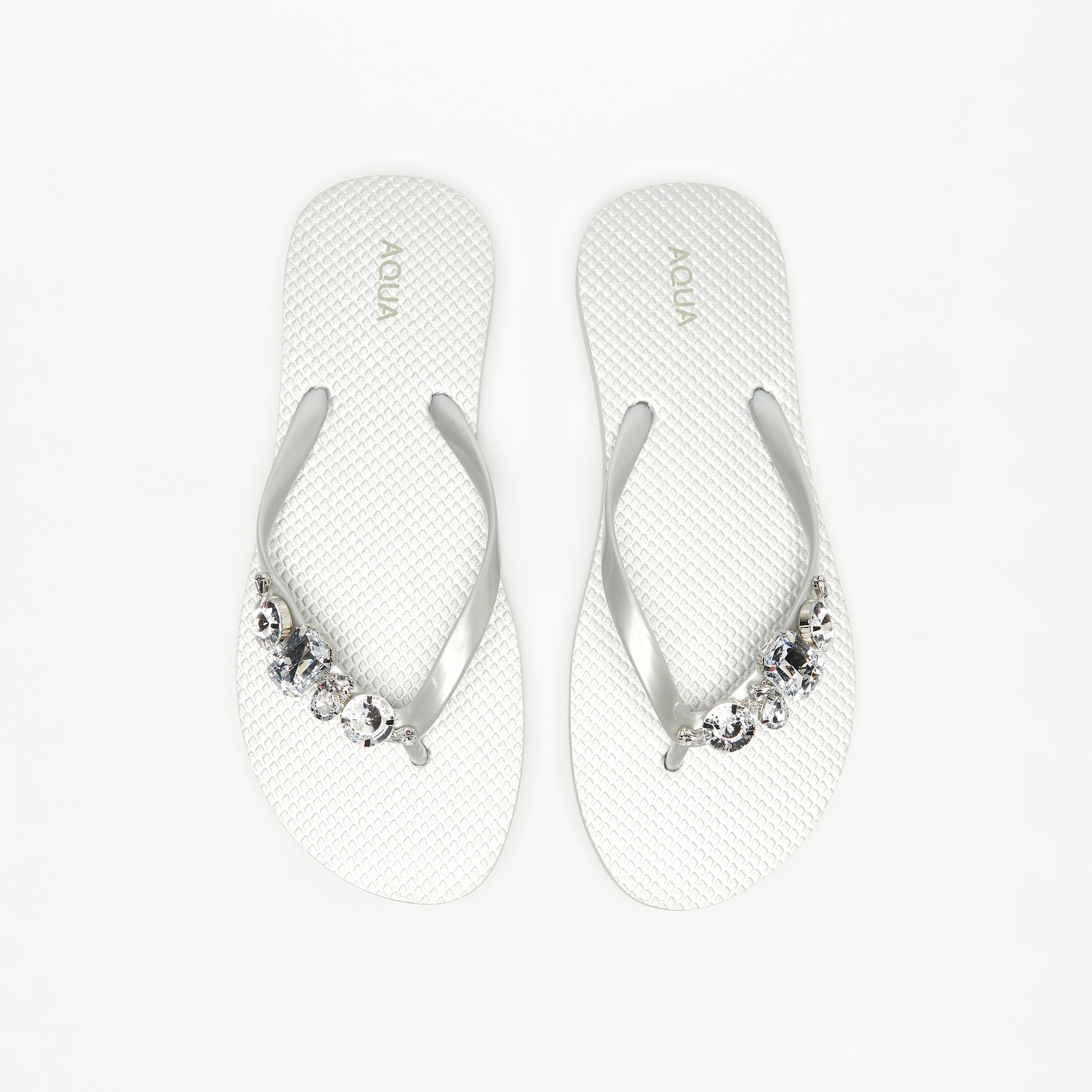 Aqua Stone Embellished Thong Slippers-women-shoes-flipflopsandslides-image-1