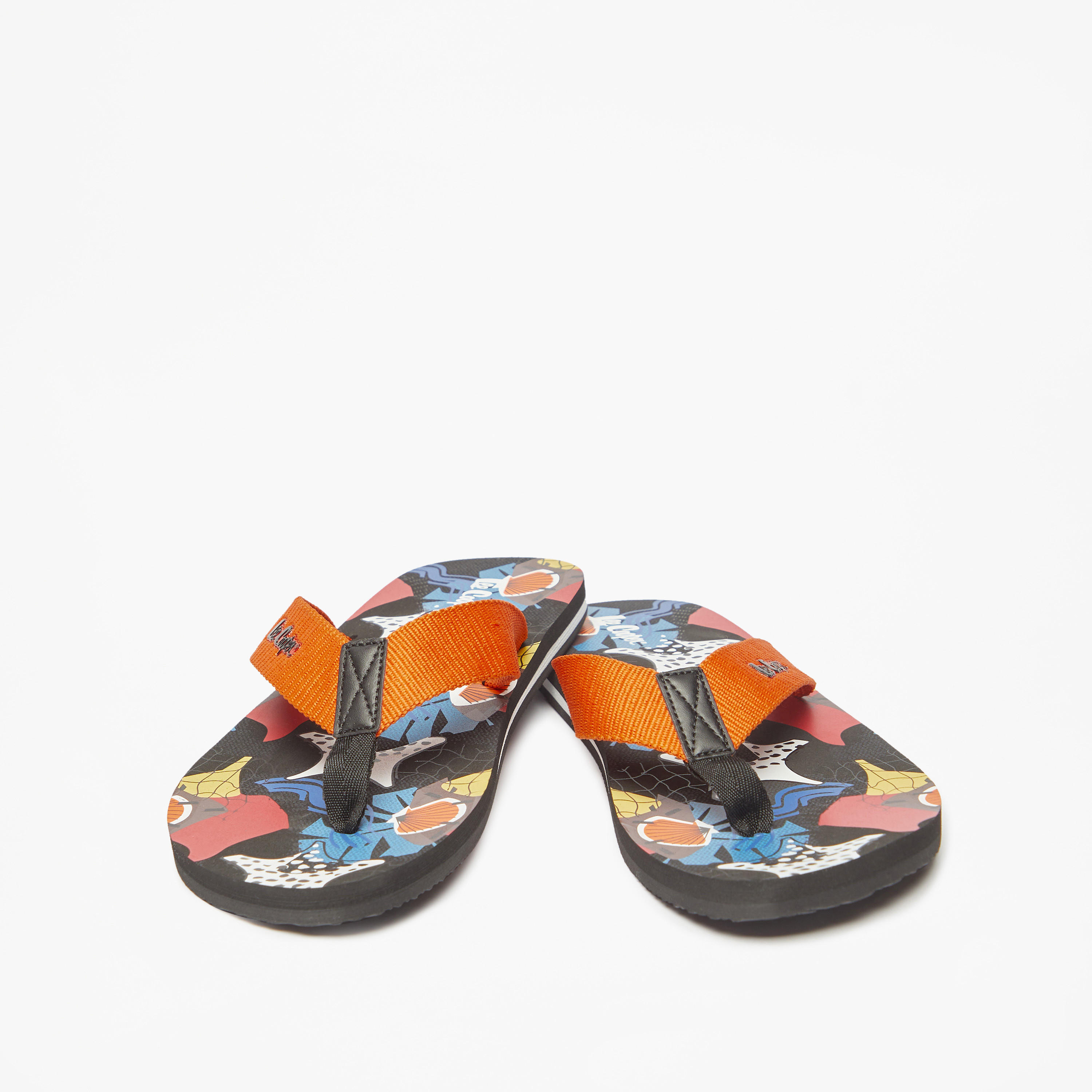 Lee Cooper Men's Printed Slip-On Thong Slippers-men-shoes-flipflopsandslides-image-2