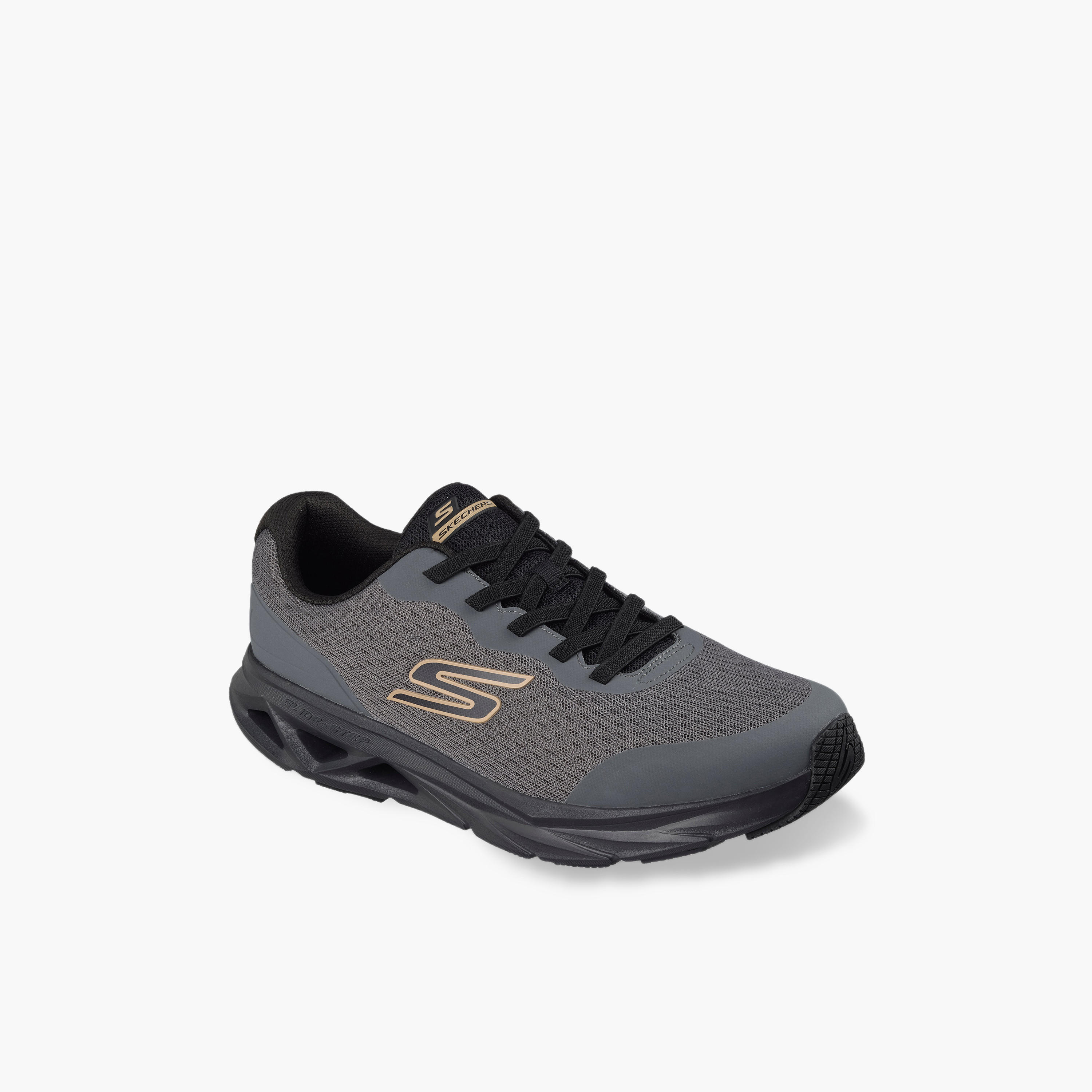 حذاء رياضي جلايد ستيب فورتكس برباط للرجال من سكيتشرز-sports-men-shoes-image-1