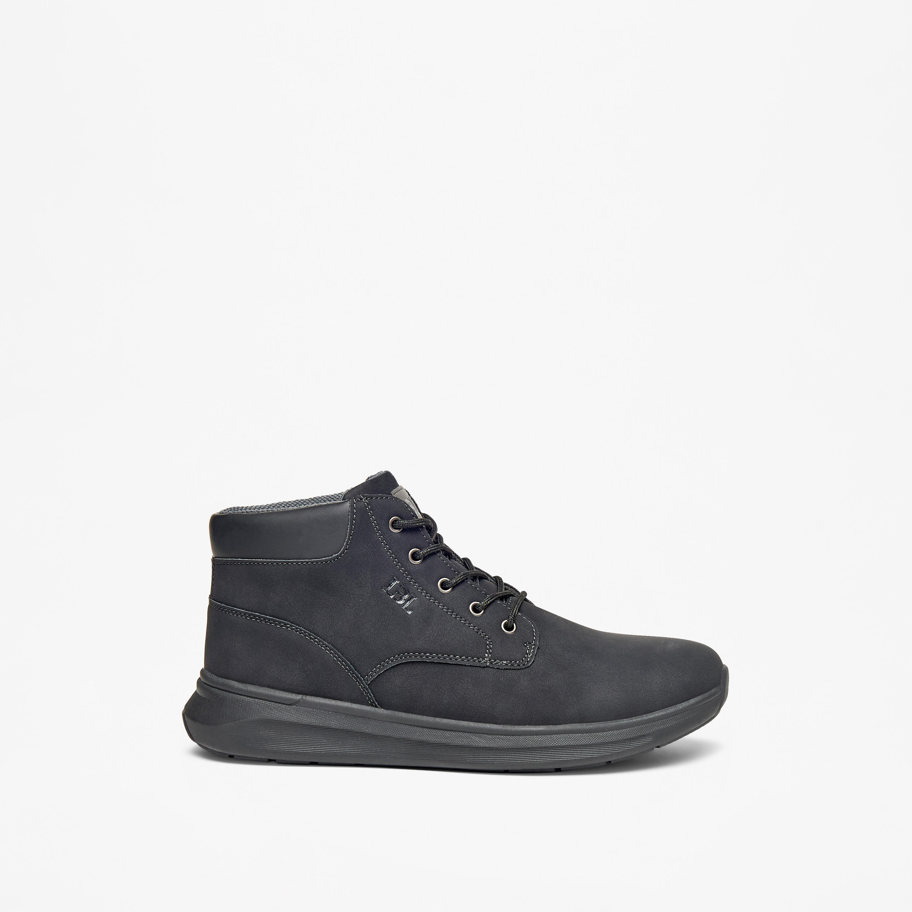 LBL by Shoexpress Panelled Lace-Up Ankle Boots-men-shoes-boots-image-3