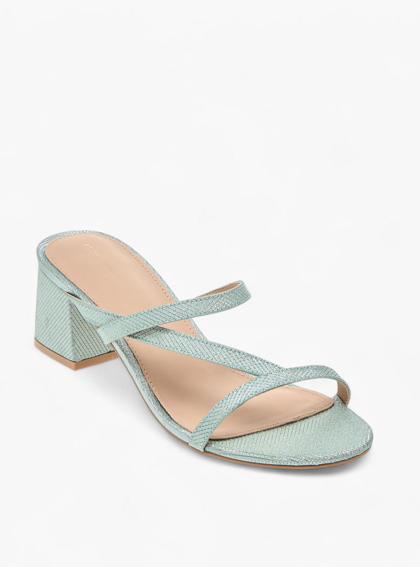 Flora Bella Textured Strappy Slip-On Sandals with Block Heels-women-shoes-sandals-heeled-image-2