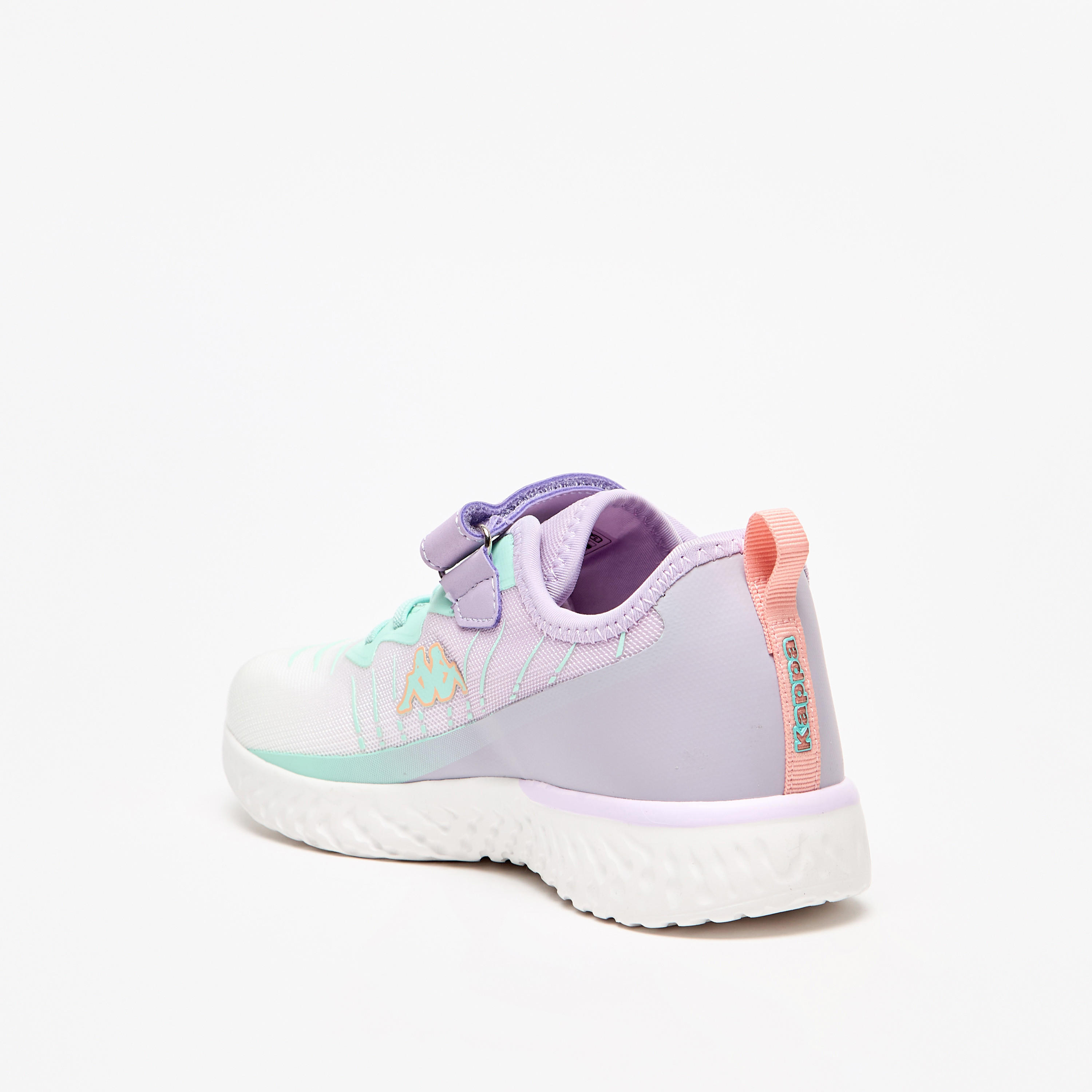 Kappa Girls' Logo Detail Sports Shoes with Hook and Loop Closure-girls-shoes-sports-image-2