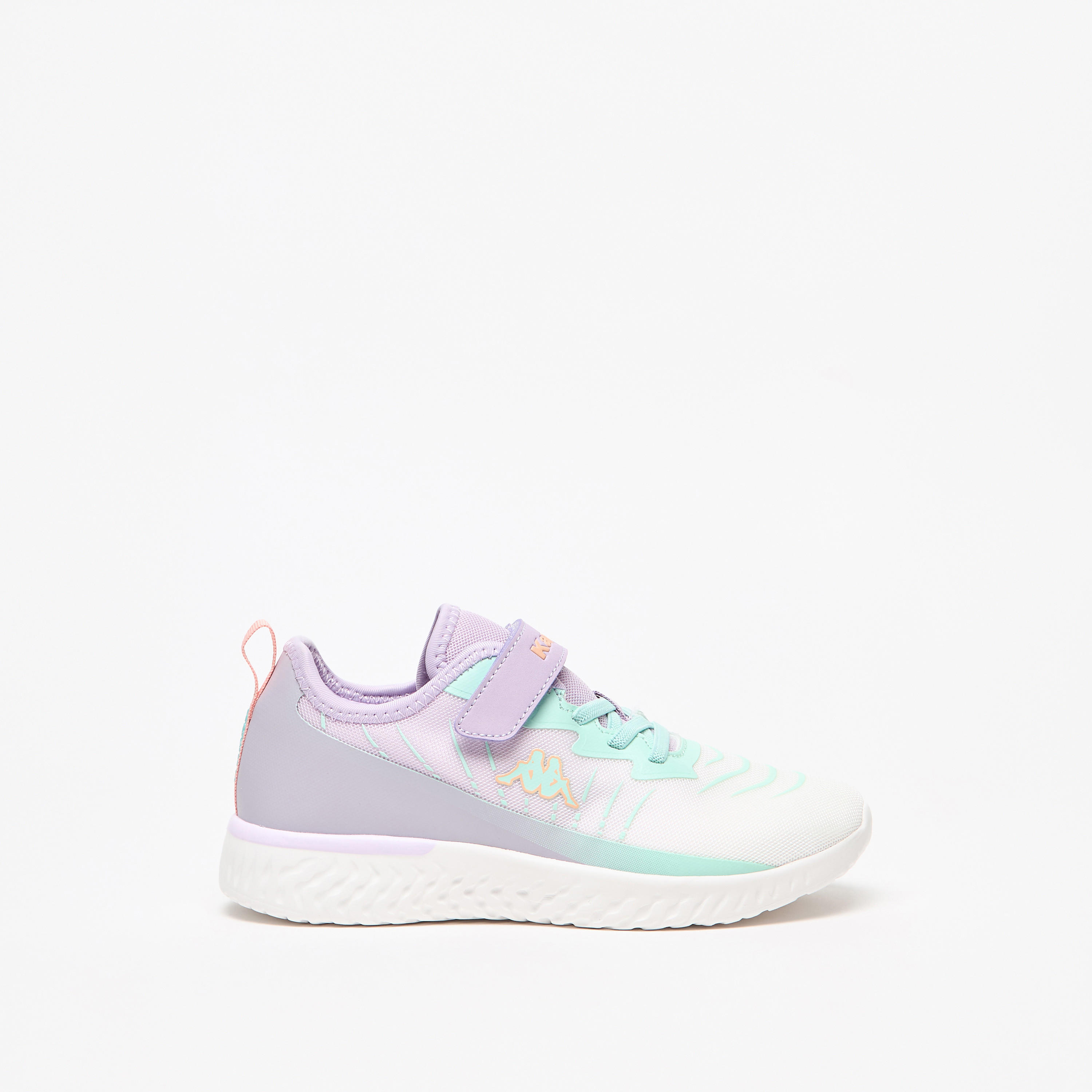 Kappa Girls' Logo Detail Sports Shoes with Hook and Loop Closure-girls-shoes-sports-image-3