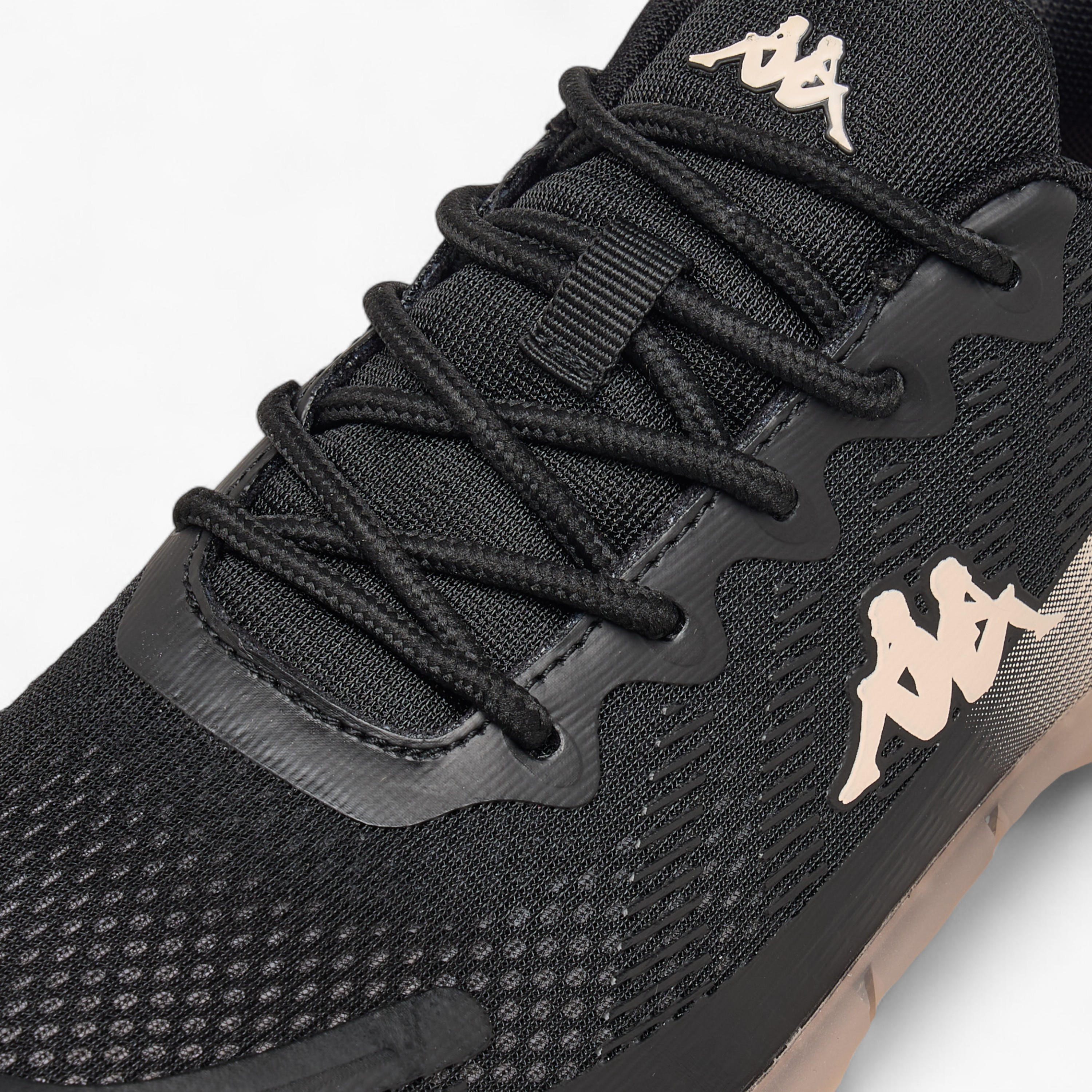 Kappa Women's Textured Lace-Up Sports Shoes with Pull Tab-women-shoes-sports-image-6