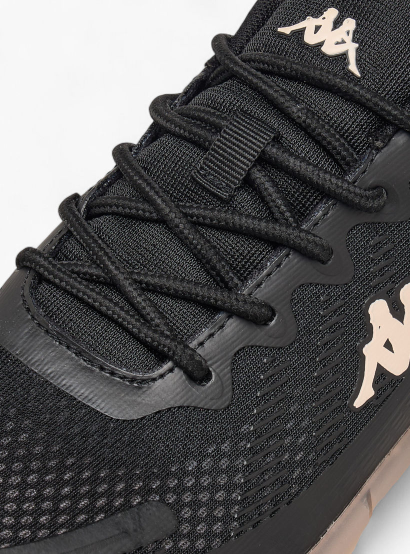 Kappa Women's Textured Lace-Up Sports Shoes with Pull Tab-women-shoes-sports-image-6