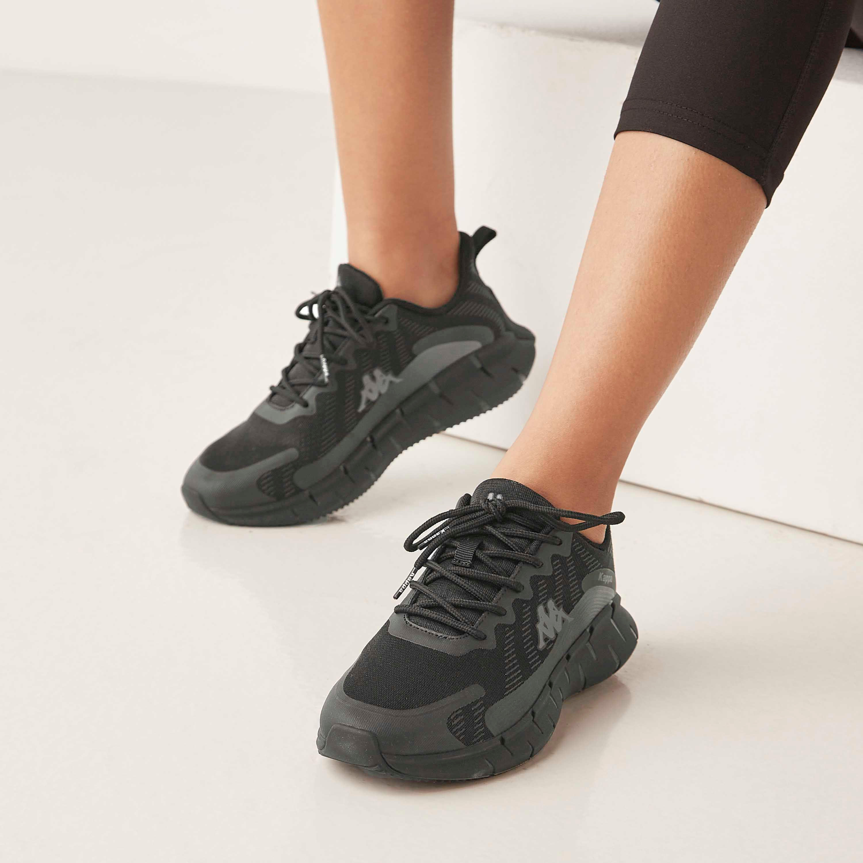 Kappa Women's Lace-Up Lightweight Trainer Shoes-women-shoes-sneakers-image-2