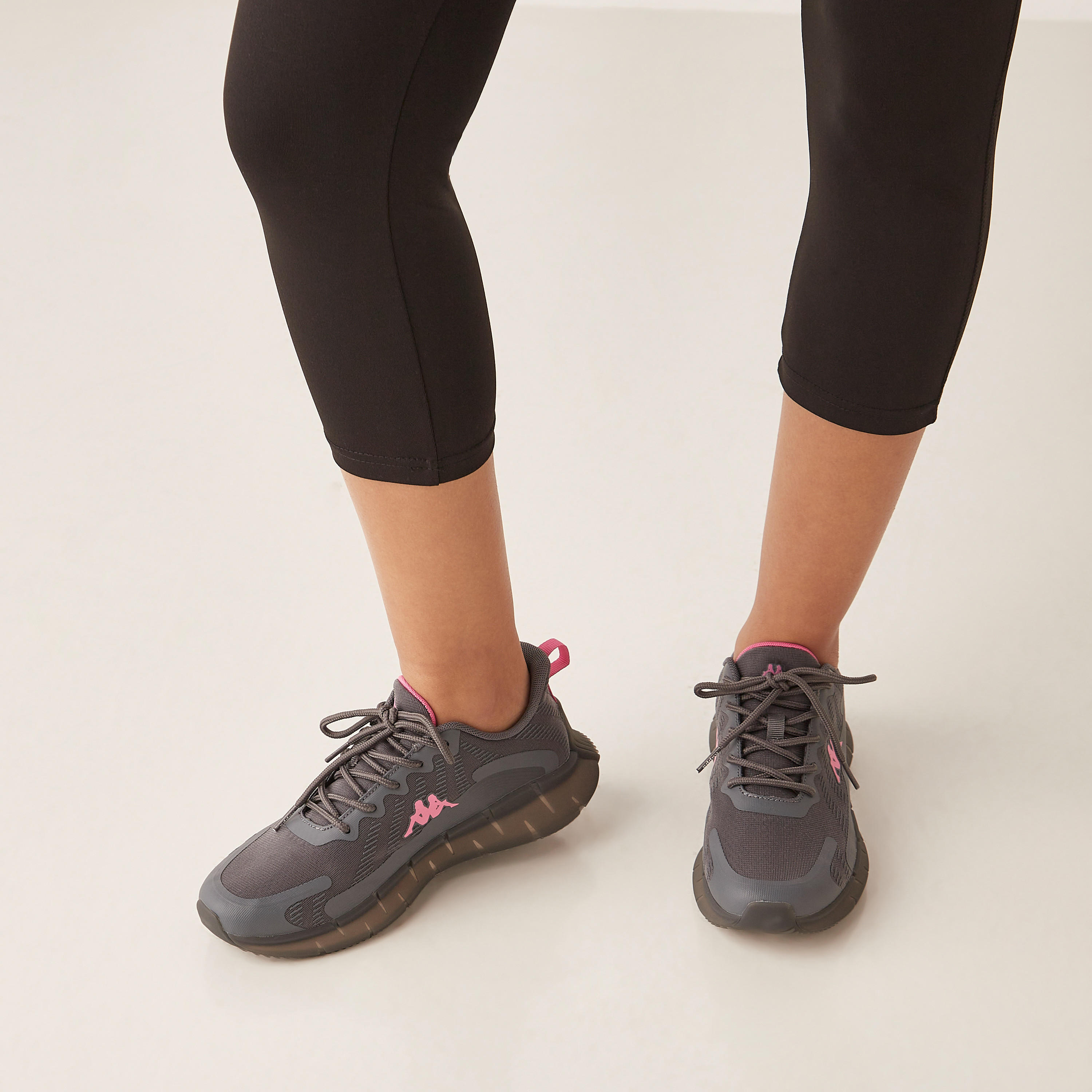 Kappa Women's Lace-Up Lightweight Trainer Shoes-women-shoes-sneakers-image-1