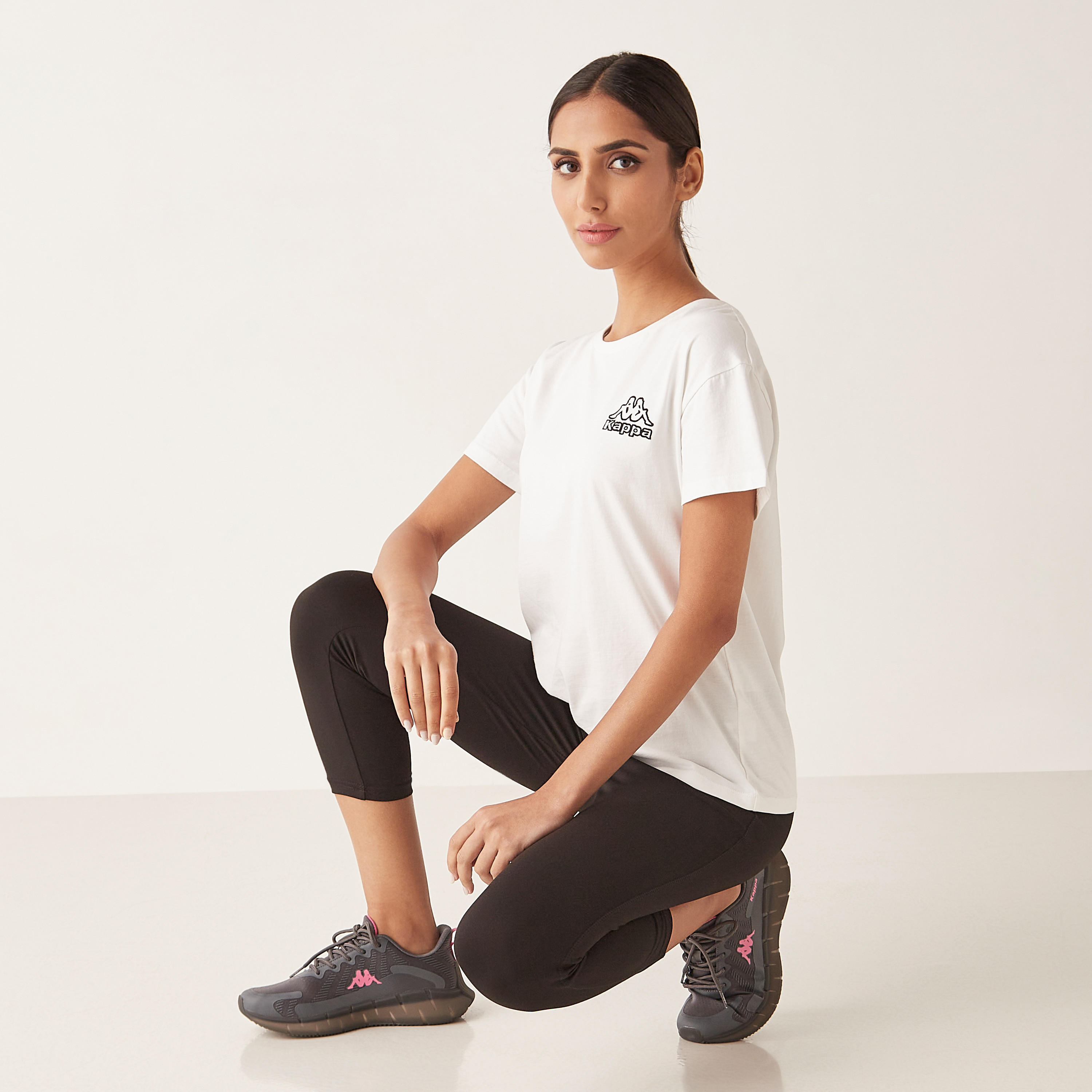 Kappa Women's Lace-Up Lightweight Trainer Shoes-women-shoes-sneakers-image-6
