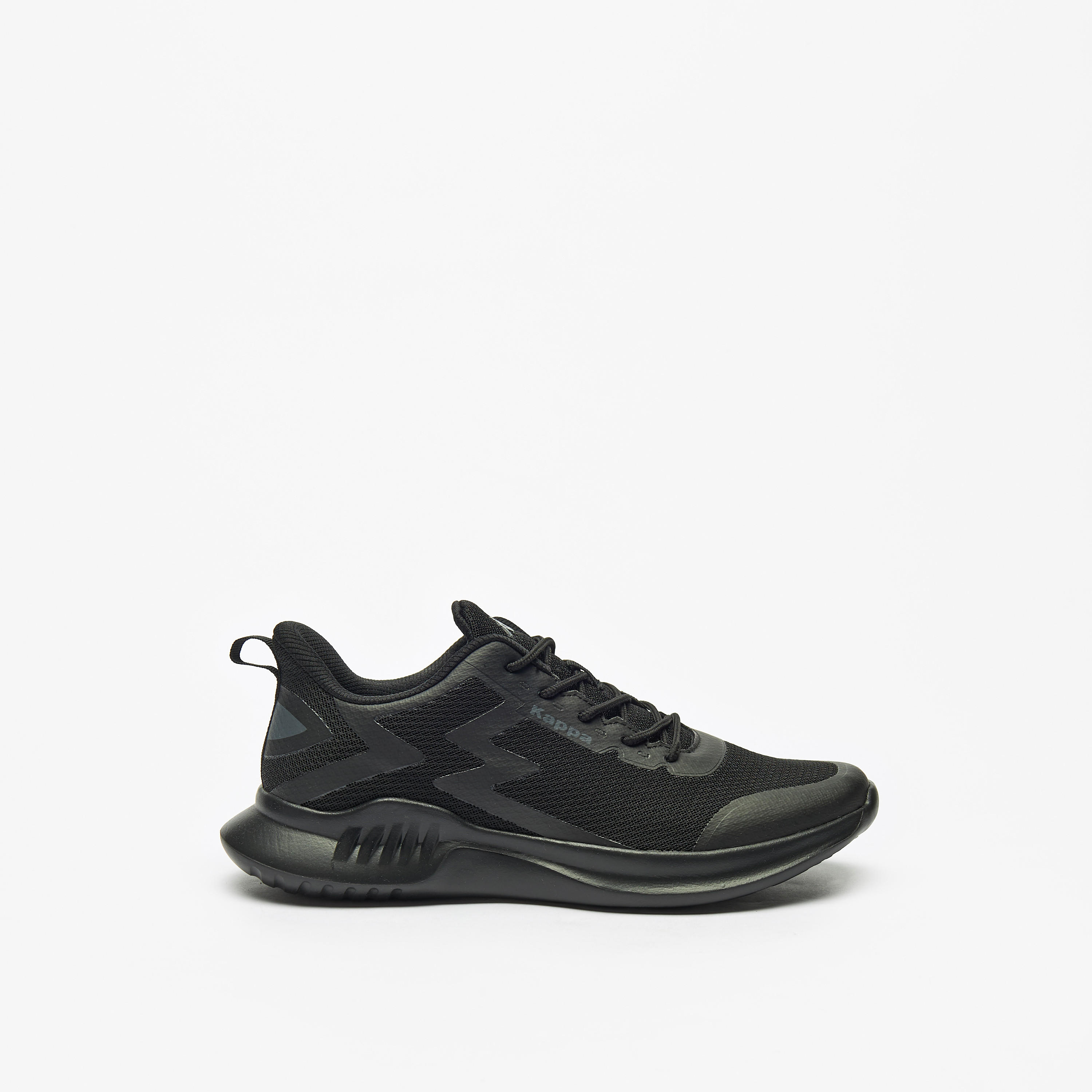 Kappa Men's Textured Lace-Up Sports Shoes with Cushioning-sports-men-shoes-image-3