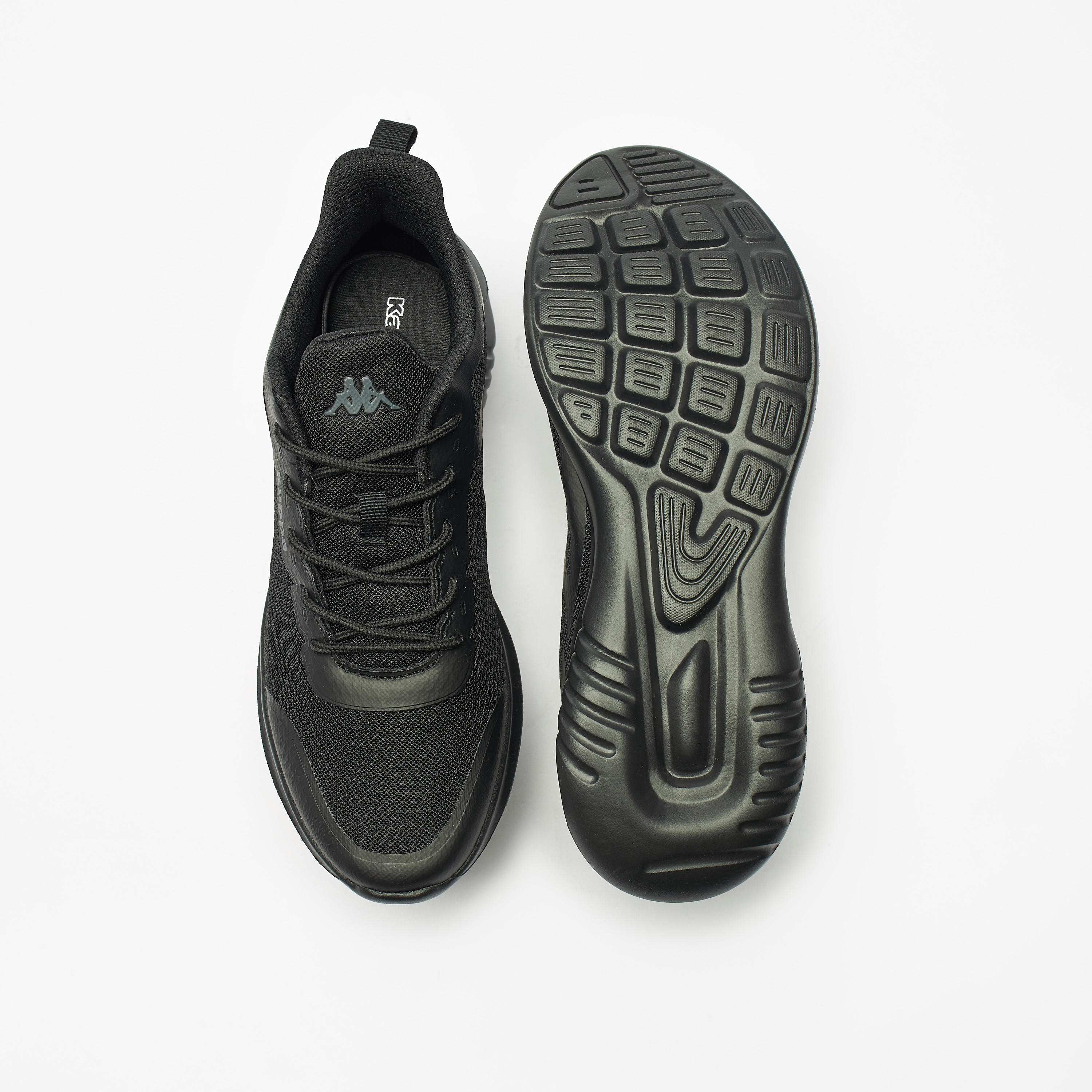 Kappa Men's Textured Lace-Up Sports Shoes with Cushioning-sports-men-shoes-image-4