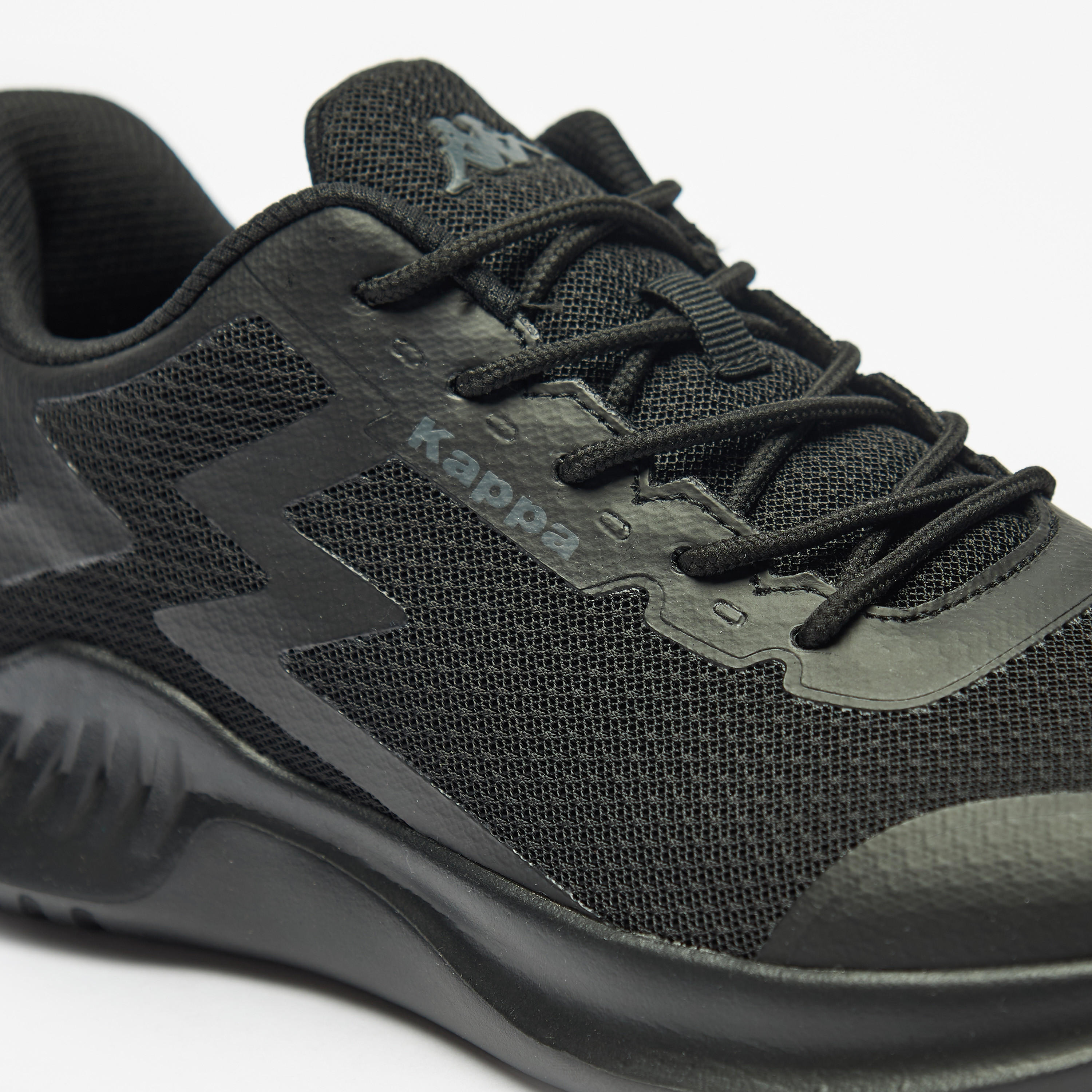 Kappa Men's Textured Lace-Up Sports Shoes with Cushioning-sports-men-shoes-image-5