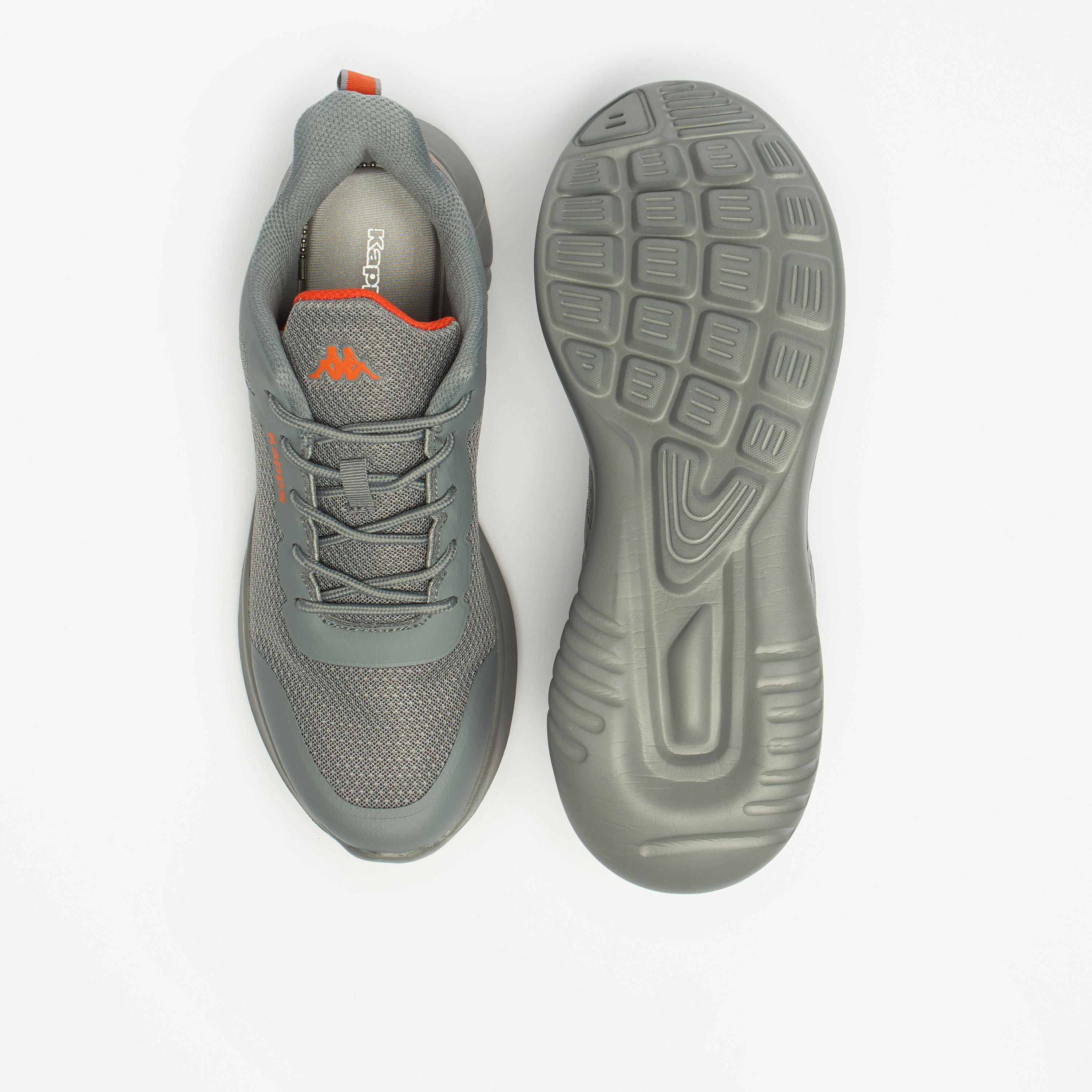 Kappa Men's Textured Lace-Up Sports Shoes with Cushioning-sports-men-shoes-image-5