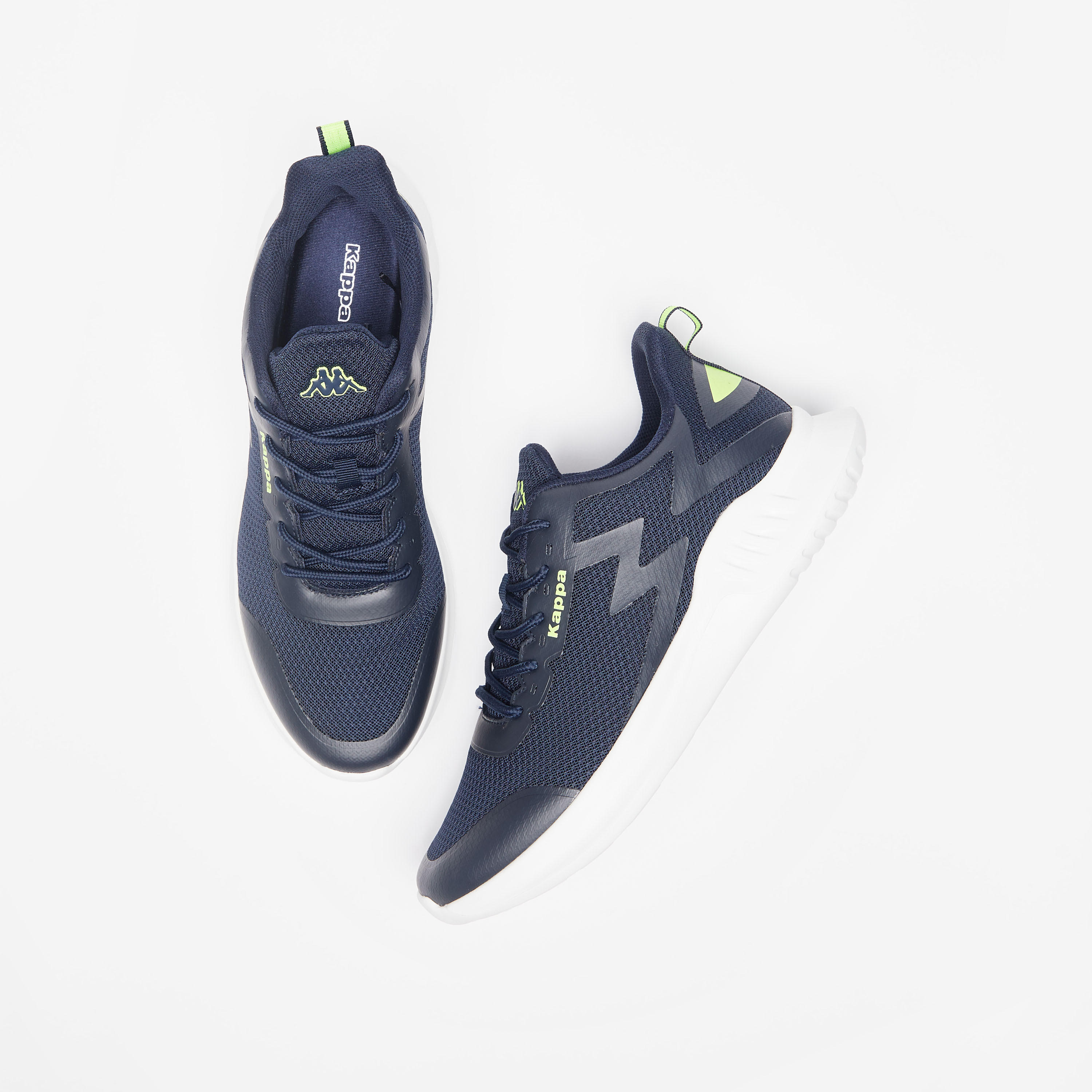 Kappa Men's Textured Lace-Up Sports Shoes with Cushioning-sports-men-shoes-image-2