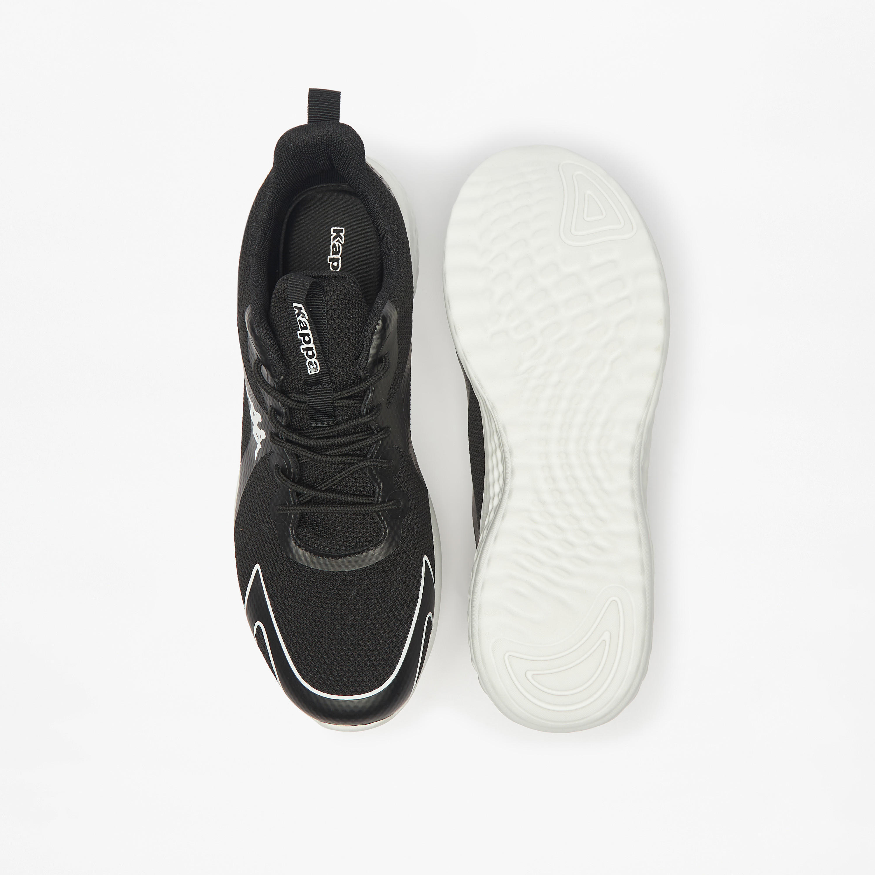Kappa Men's Textured Lace-Up Walking Shoes-sports-men-shoes-image-5