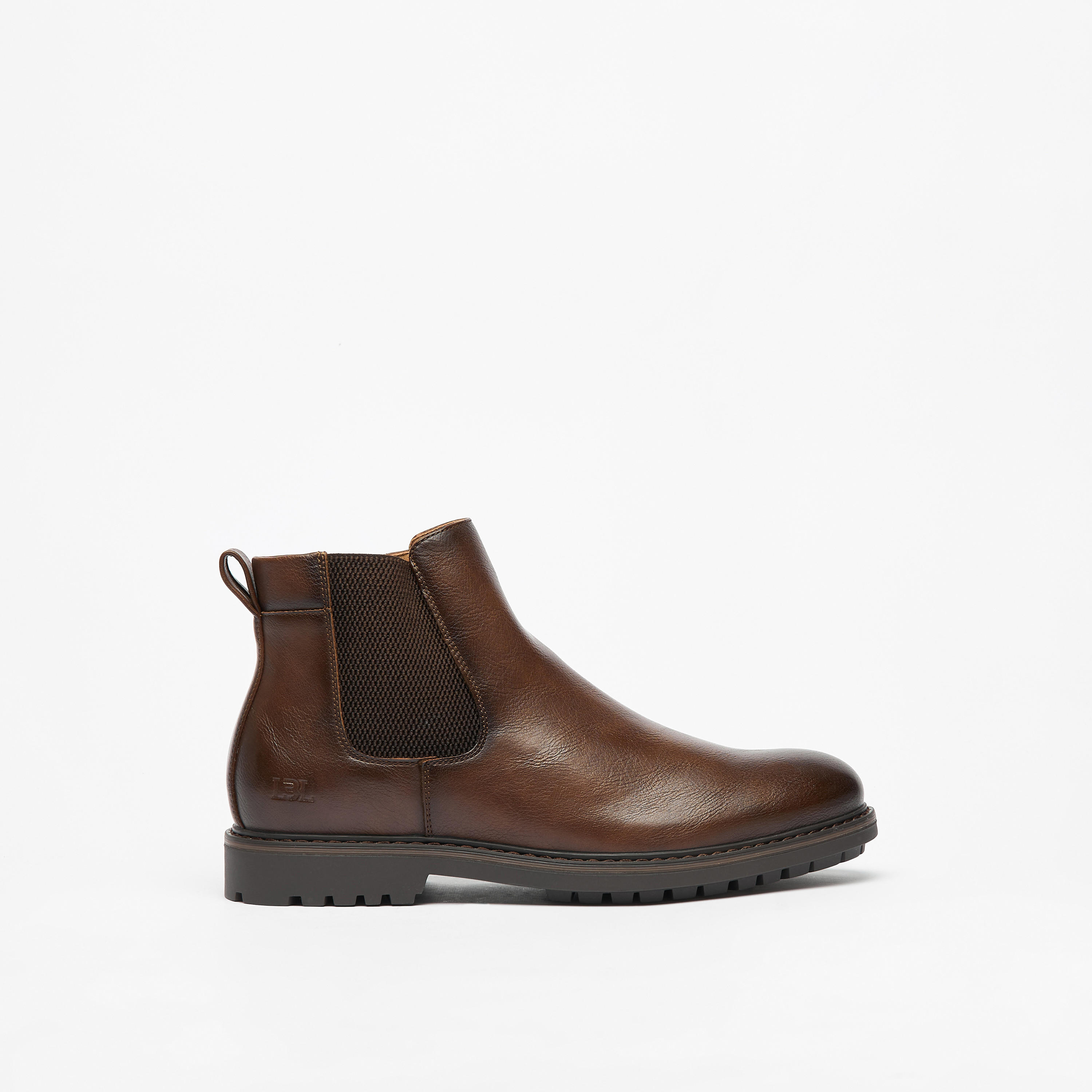 LBL by Shoexpress Textured Zip Closure Chelsea Boots-men-shoes-boots-image-3