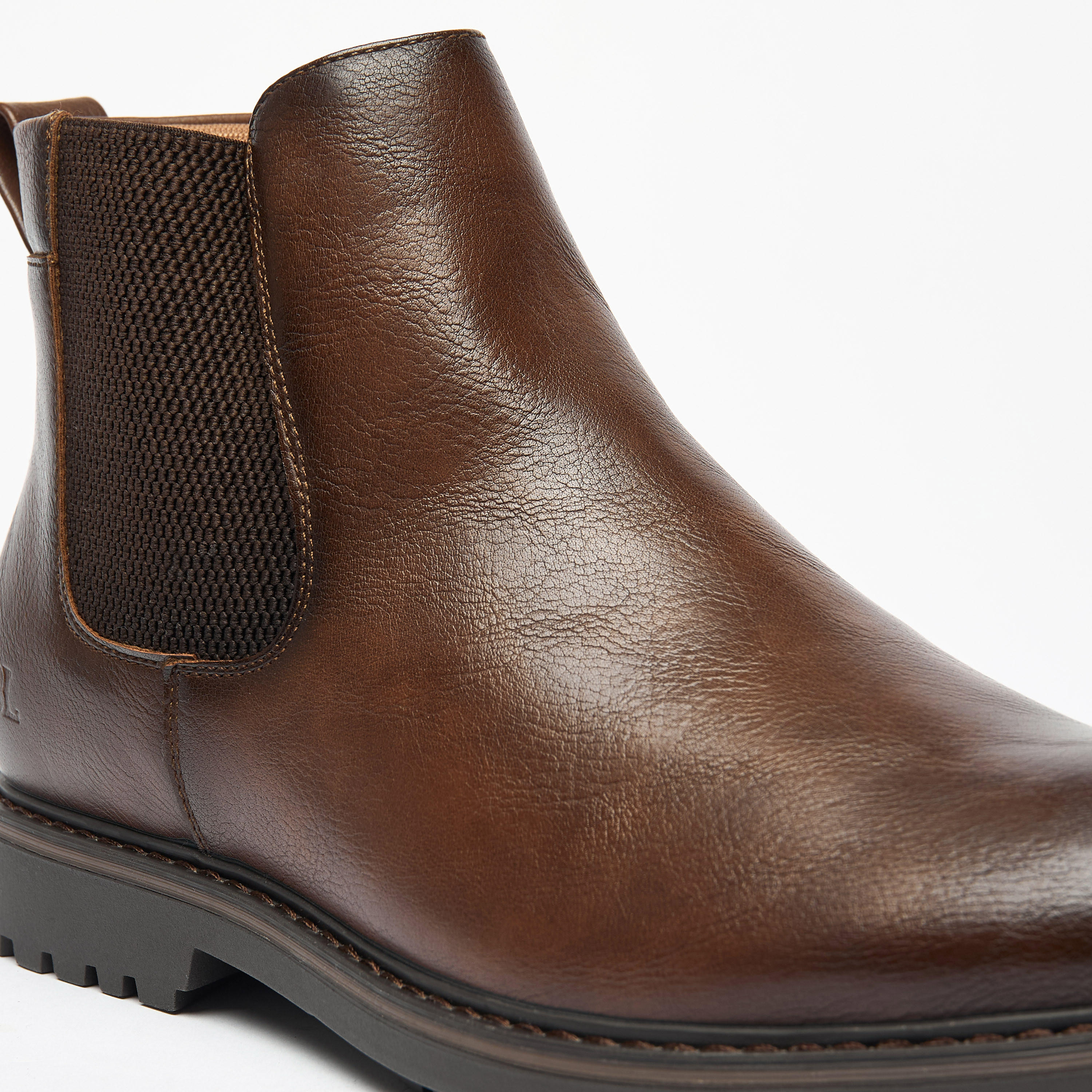 LBL by Shoexpress Textured Zip Closure Chelsea Boots-men-shoes-boots-image-5