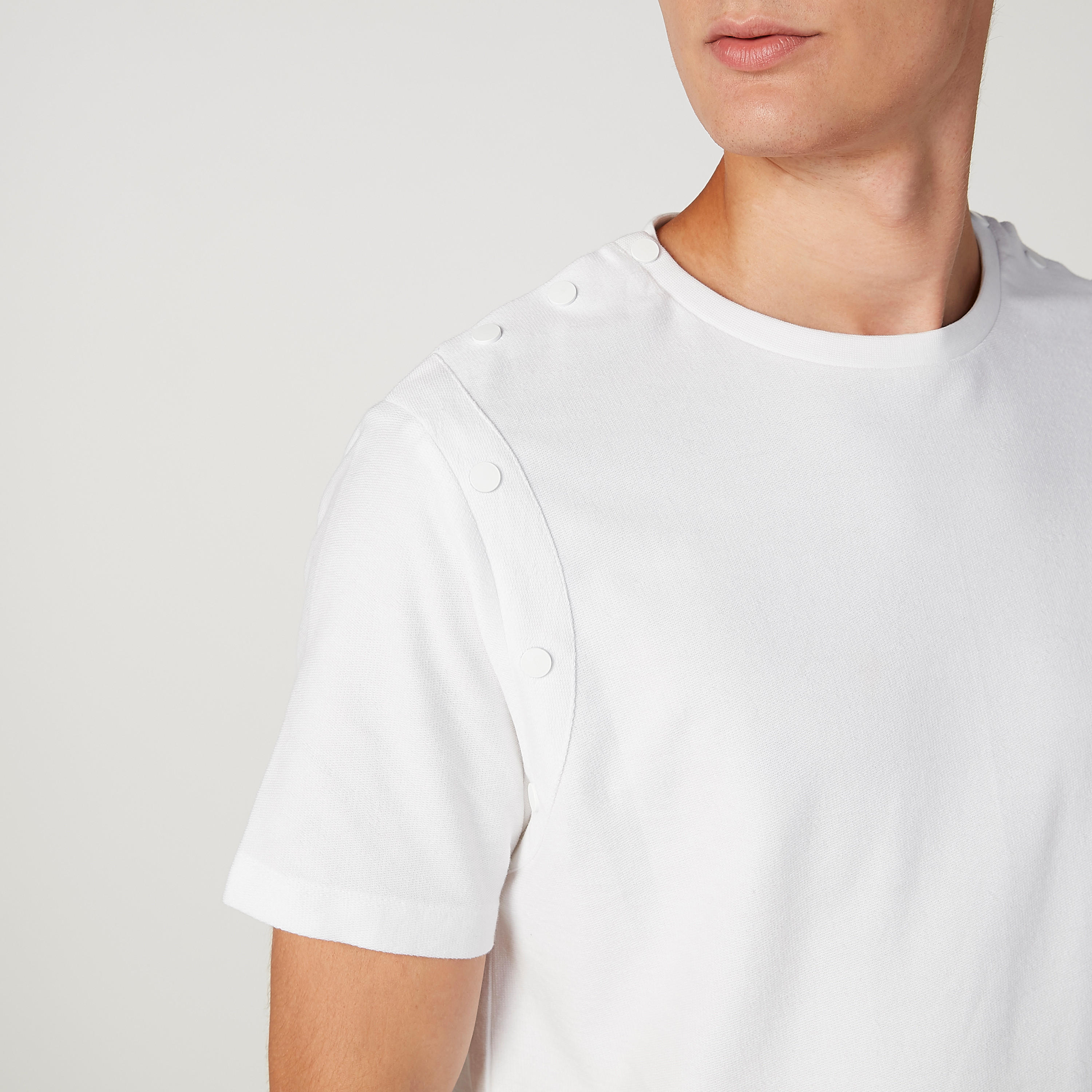 تيشيرت سليم سادة بياقة مستديرة وأكمام قصيرة من آيكونيك-men-clothing-tshirtsandpolos-tshirts-image-3