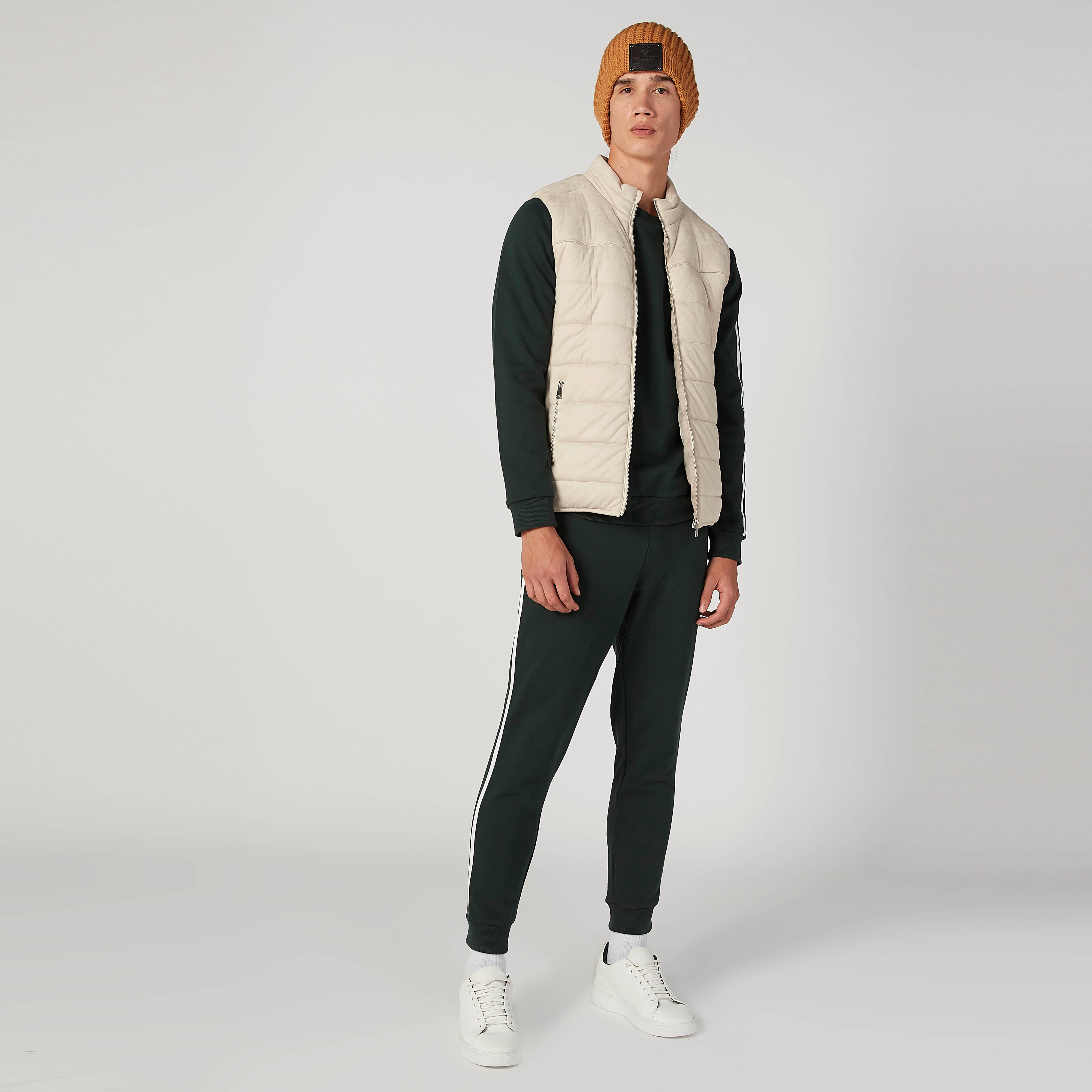 بنطلون رياضي سليم بخصر متوسط الارتفاع وجيوب من آيكونيك-men-clothing-bottoms-joggers-image-2