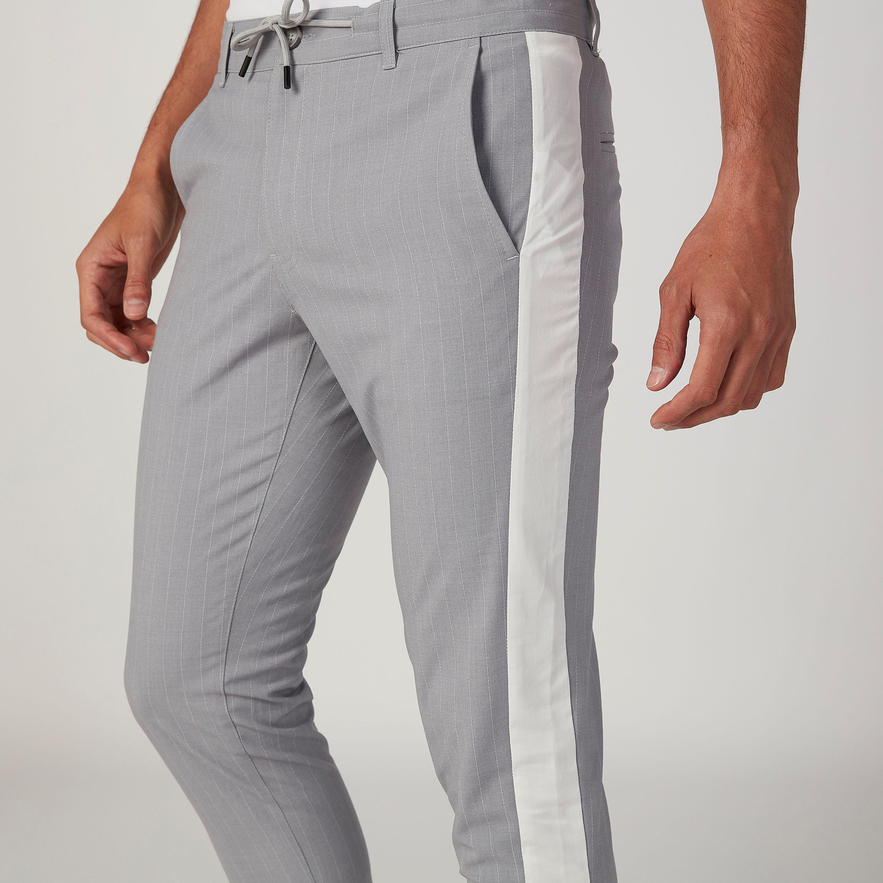 Iconic Slim Fit Striped Mid Waist Pants with Pocket Detail-men-clothing-bottoms-trousersandchinos-trousers-image-3
