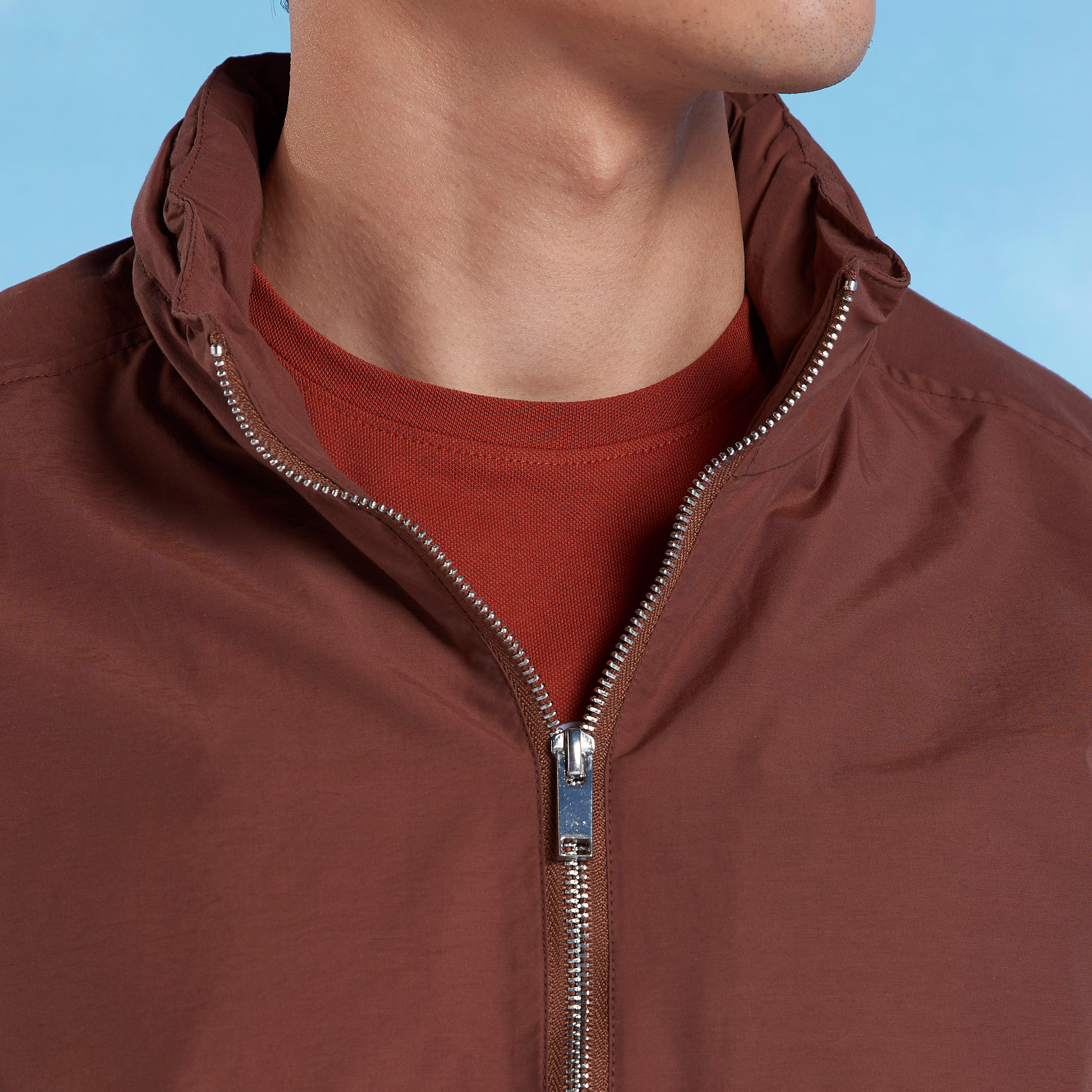 Iconic Solid Bomber Jacket with Long Sleeves and Hood-men-clothing-jacketsandblazers-jackets-image-3