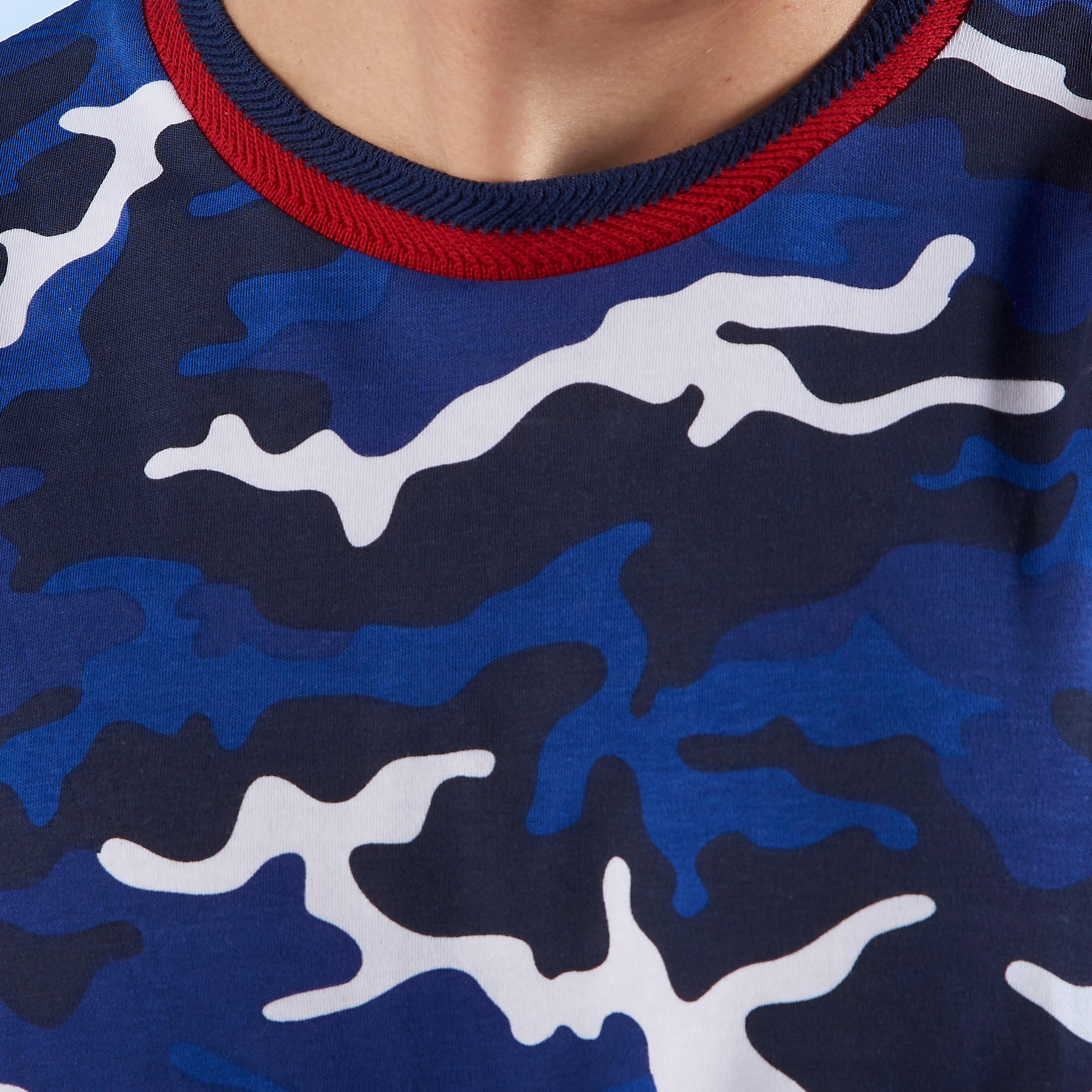 تيشيرت سليم بياقة ضيّقة وأكمام قصيرة وطبعات من آيكونيك-men-clothing-tshirtsandpolos-tshirts-image-3