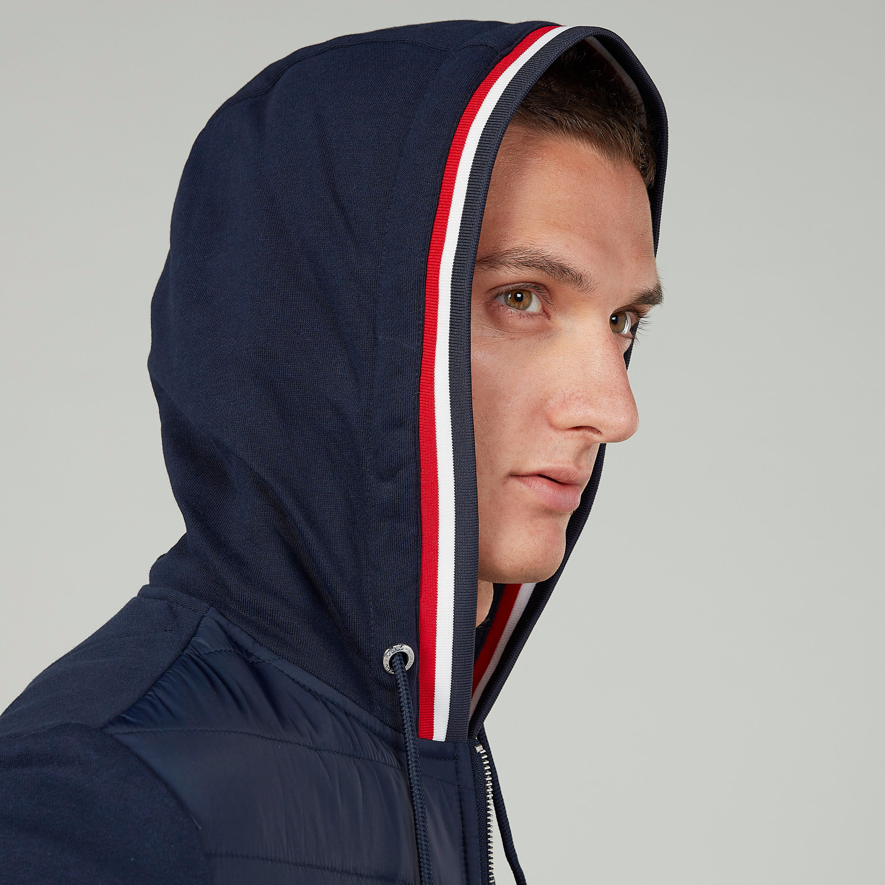 جاكيت بارز الملمس بأكمام طويلة وقبعة من أيكونيك-men-clothing-jacketsandblazers-jackets-image-4