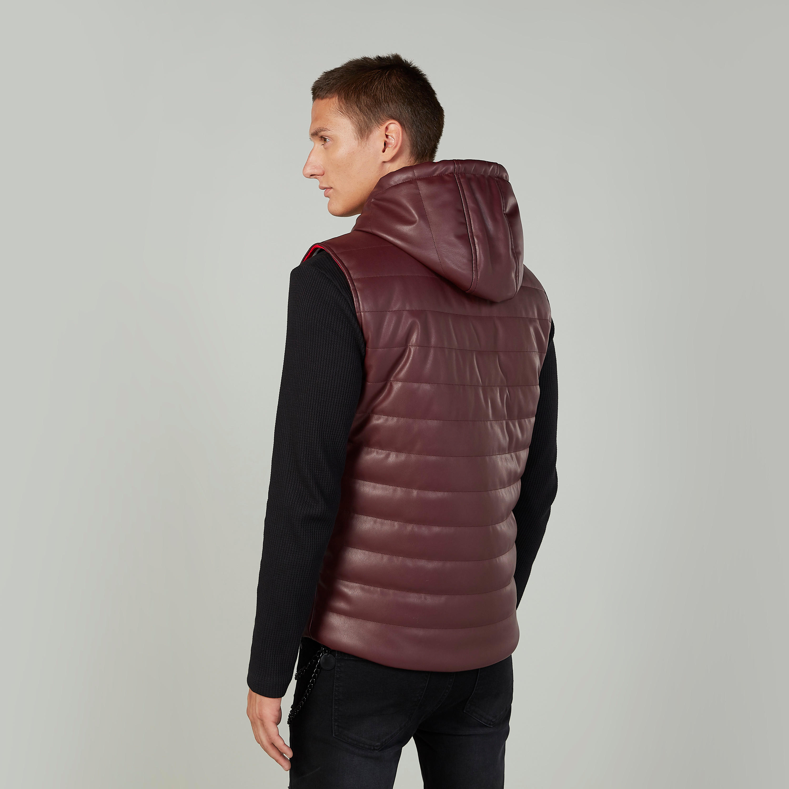 Iconic Solid Gilet Sleeveless Jacket with Hood-men-clothing-jacketsandblazers-jackets-image-4