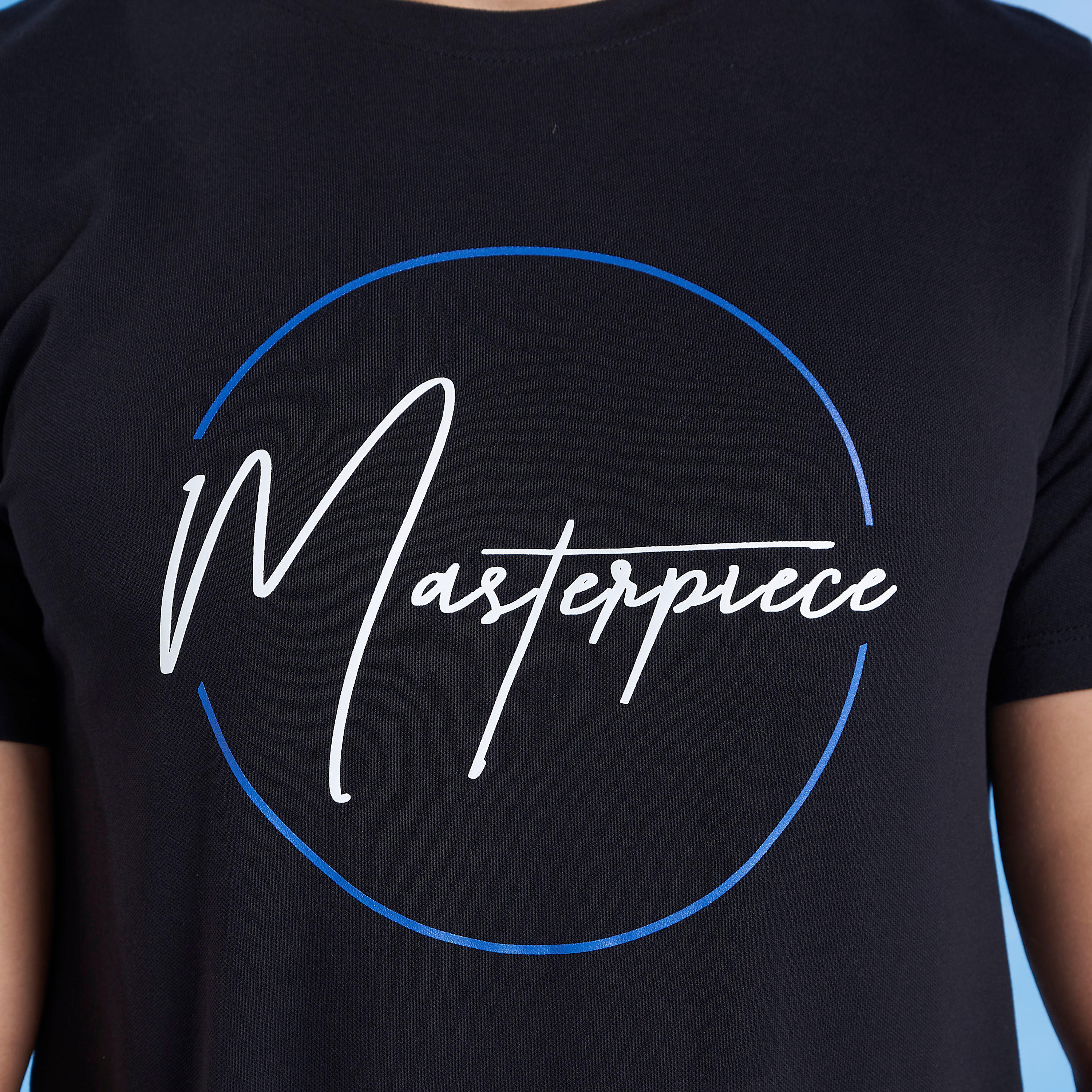 تيشيرت بقصة سليم بياقة ضيّقة وأكمام قصيرة وطبعات من آيكونيك-men-clothing-tshirtsandpolos-tshirts-image-3