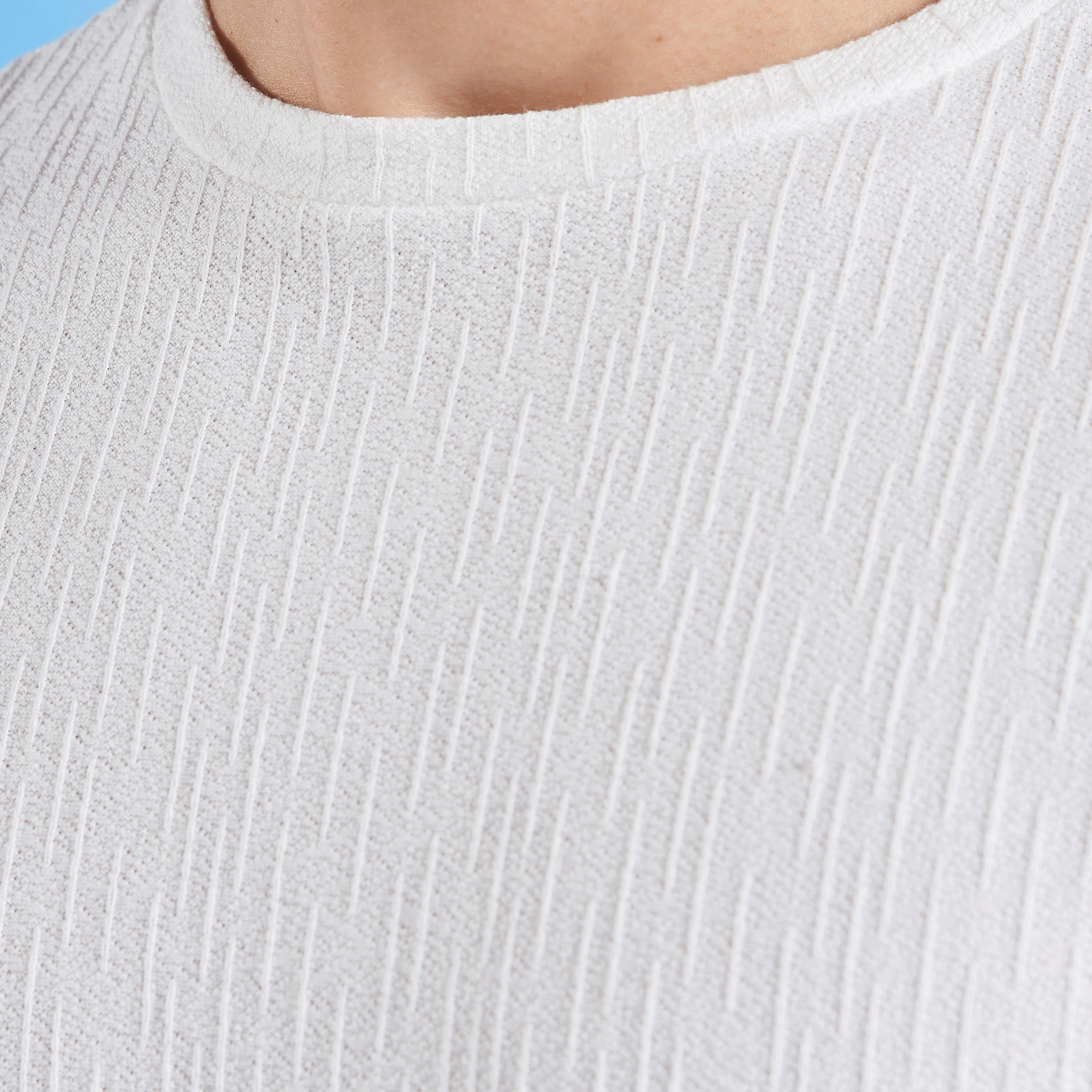 تيشيرت سادة سليم بياقة ضيقة وأكمام قصيرة من آيكونيك-men-clothing-tshirtsandpolos-tshirts-image-3