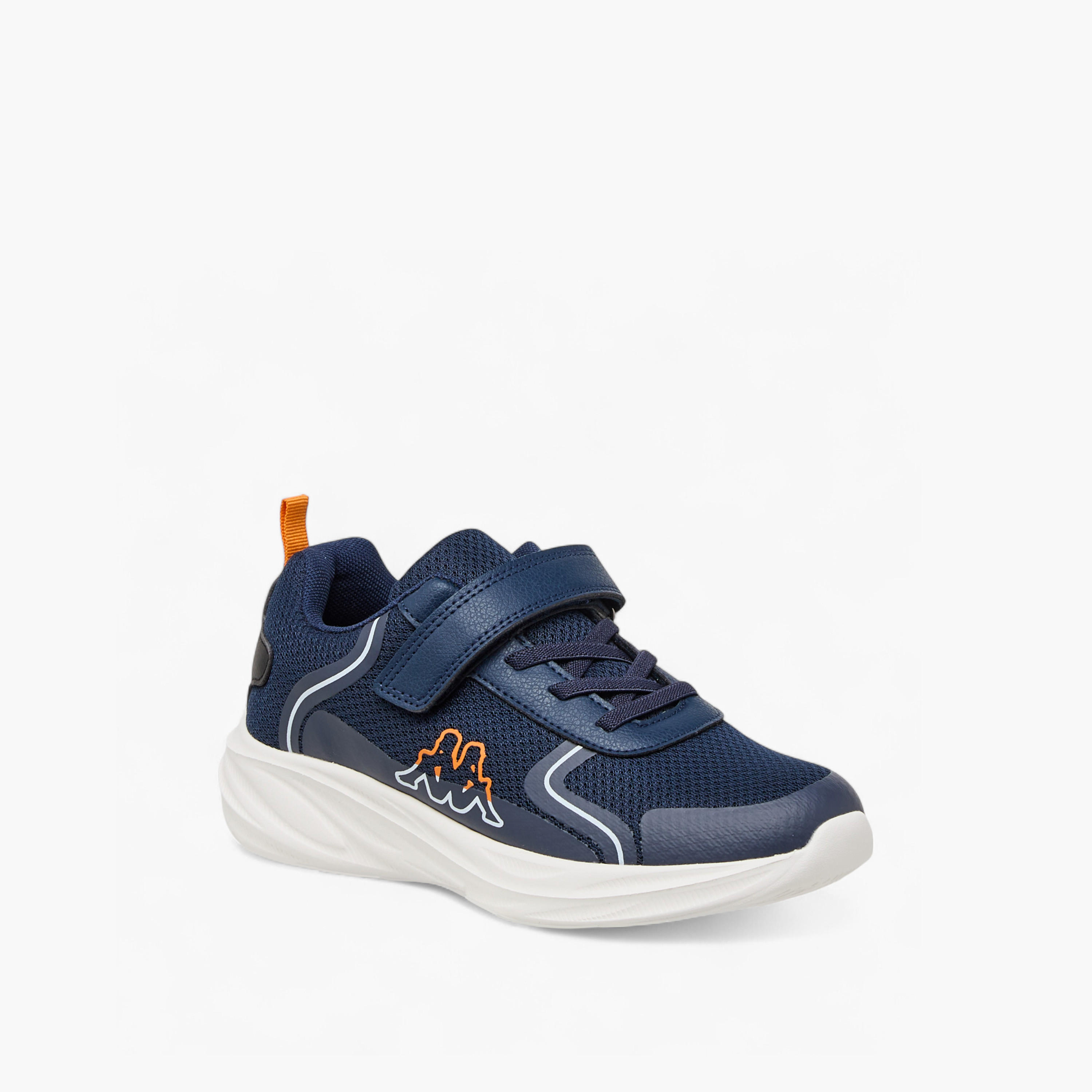 Kappa Boys Logo Hook & Loop Breathable Shoes-boys-shoes-sneakers-image-2